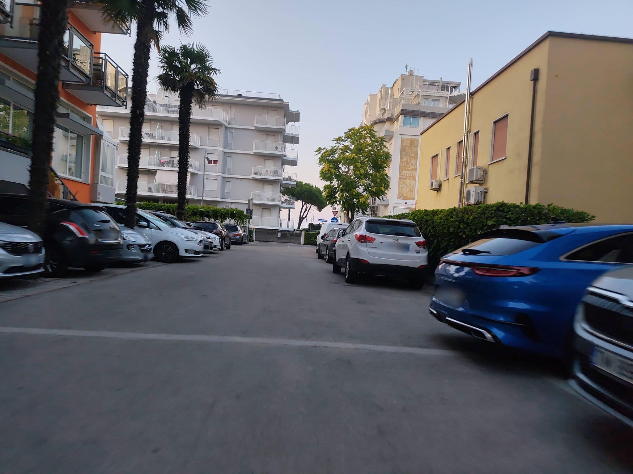 Street view near Hotel Iris Jesolo, Lido di Jesolo