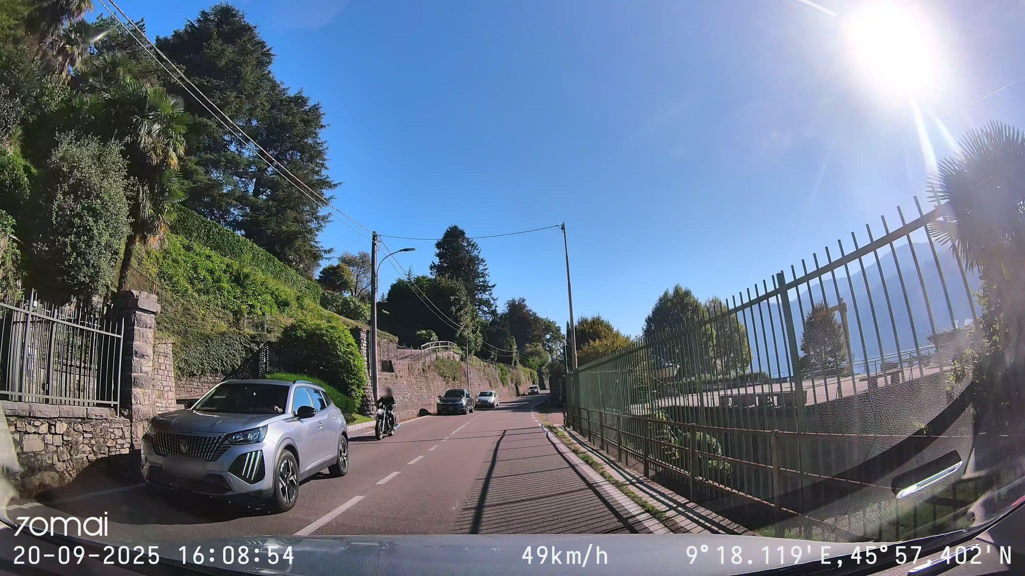 Street view near Villa Beatrice, Lierna — © doriel (CC BY-SA · Mapillary)
