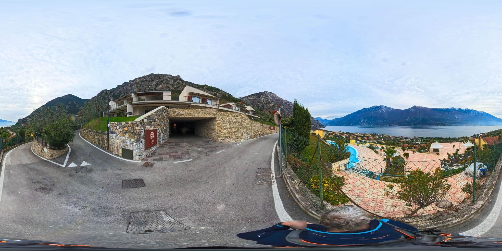Street view near LLAC Living Nature Hotel, Limone sul Garda — © Hol_Ger (CC BY-SA · Mapillary)