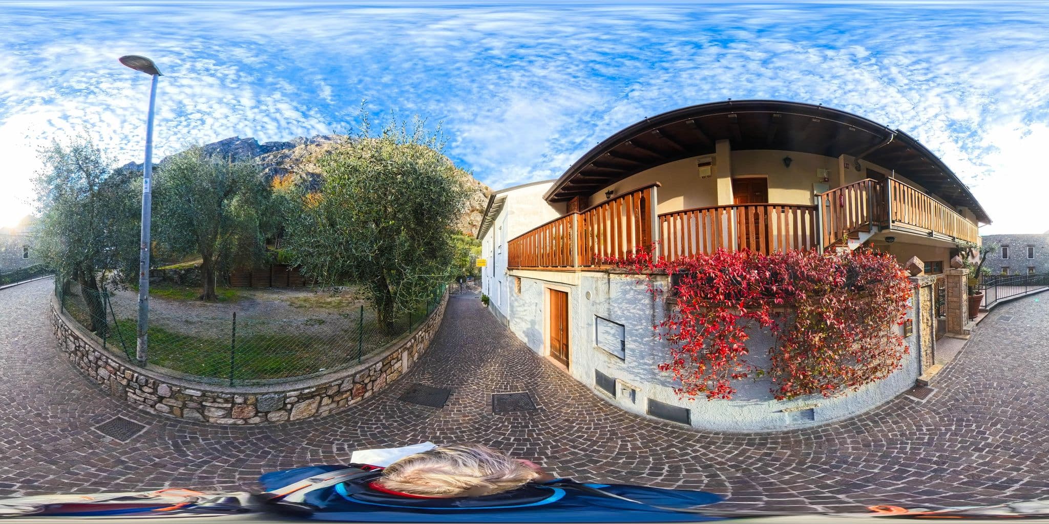 Street view near Hotel Augusta, Limone sul Garda — © Hol_Ger (CC BY-SA · Mapillary)