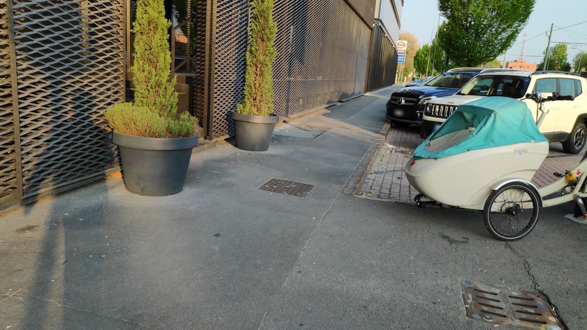 Street view near Collini Rooms Hotel Milano Linate Aeroporto, Linate — © marcuscalabresus (CC BY-SA · Mapillary)