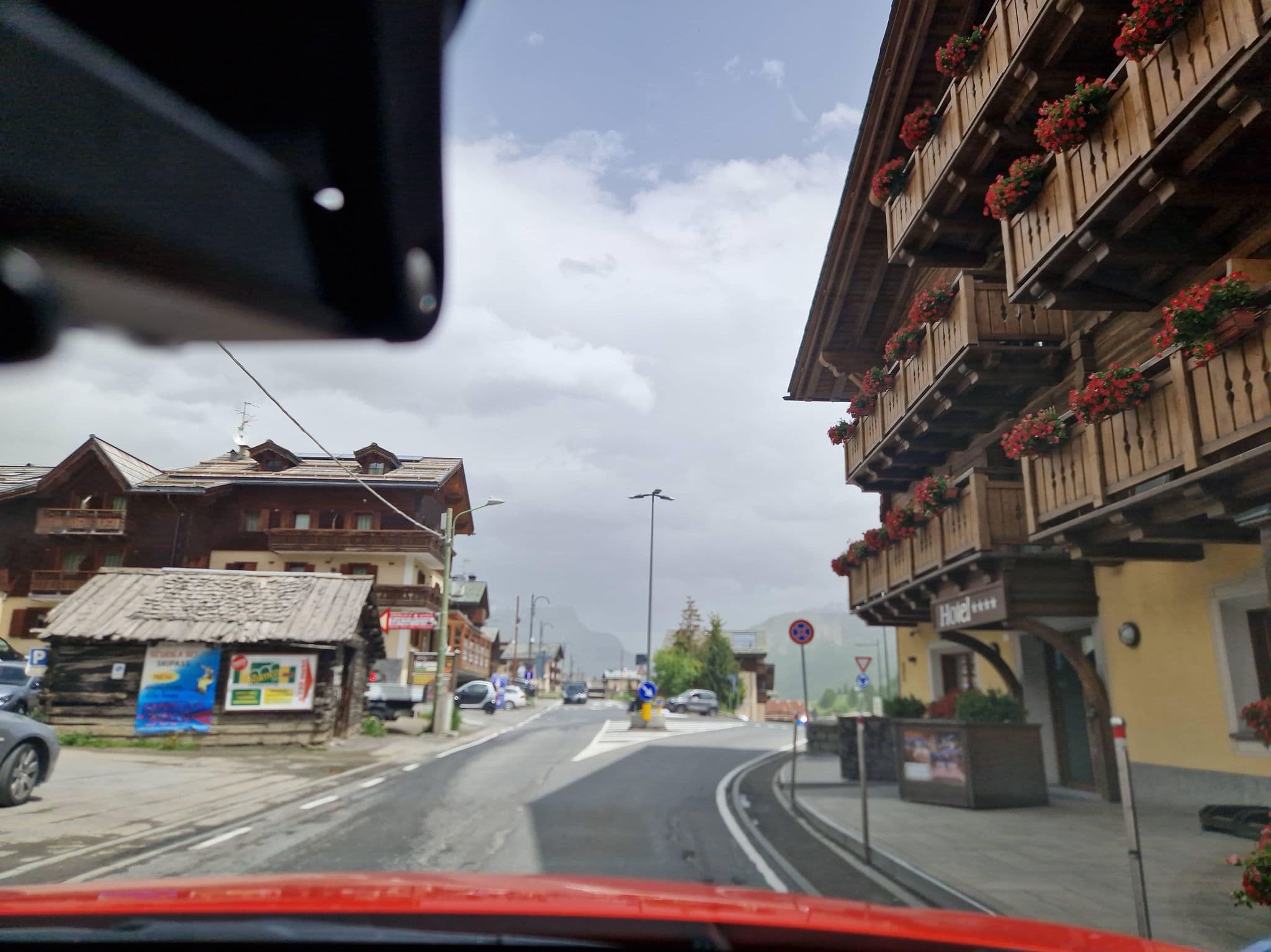Street view near Hotel Amerikan Livigno, Livigno