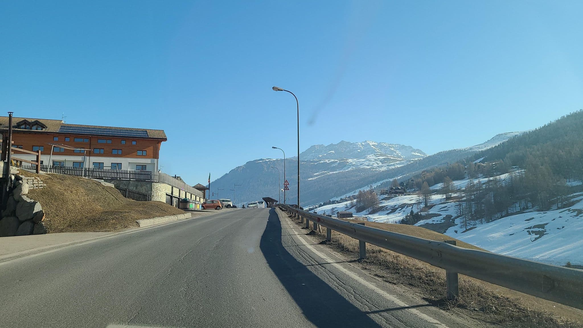 Street view near Hotel Aquila, Livigno