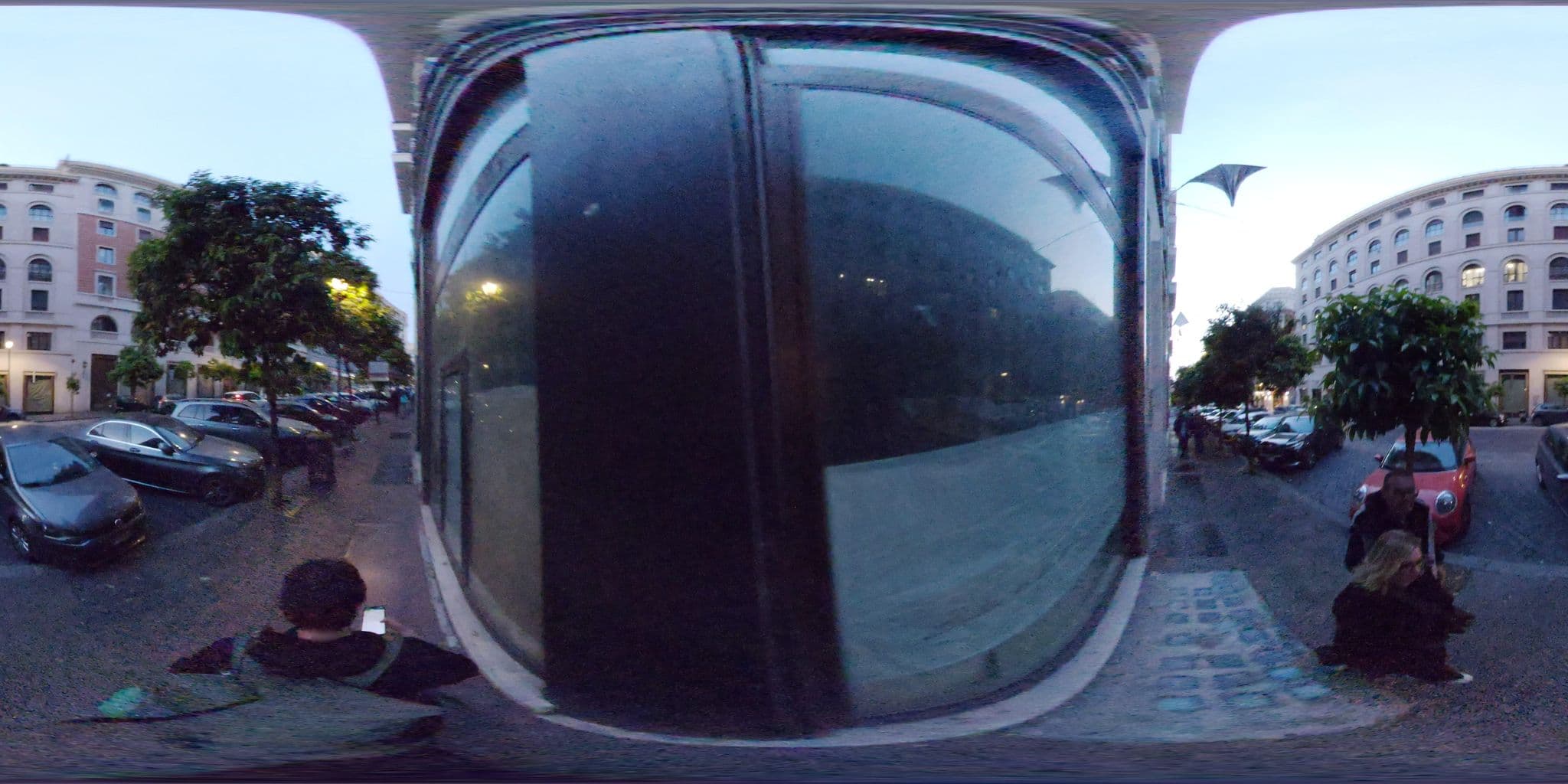 Street view near Triviho Hotel, Ludovisi — © mapconcierge (CC BY-SA · Mapillary)