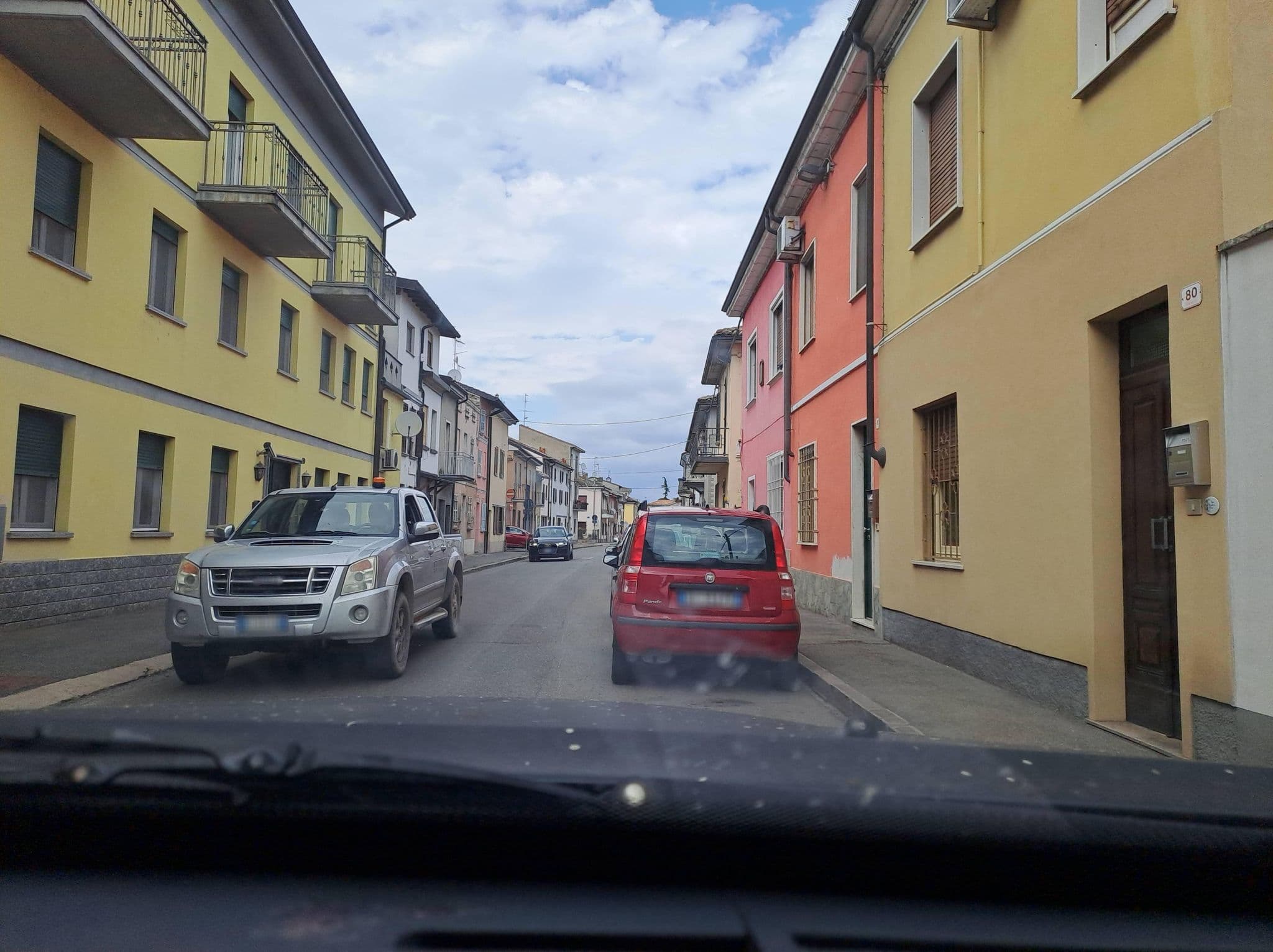 Street view near Casa Albergo Villa Enrica, Lungavilla — © gmarzio (CC BY-SA · Mapillary)