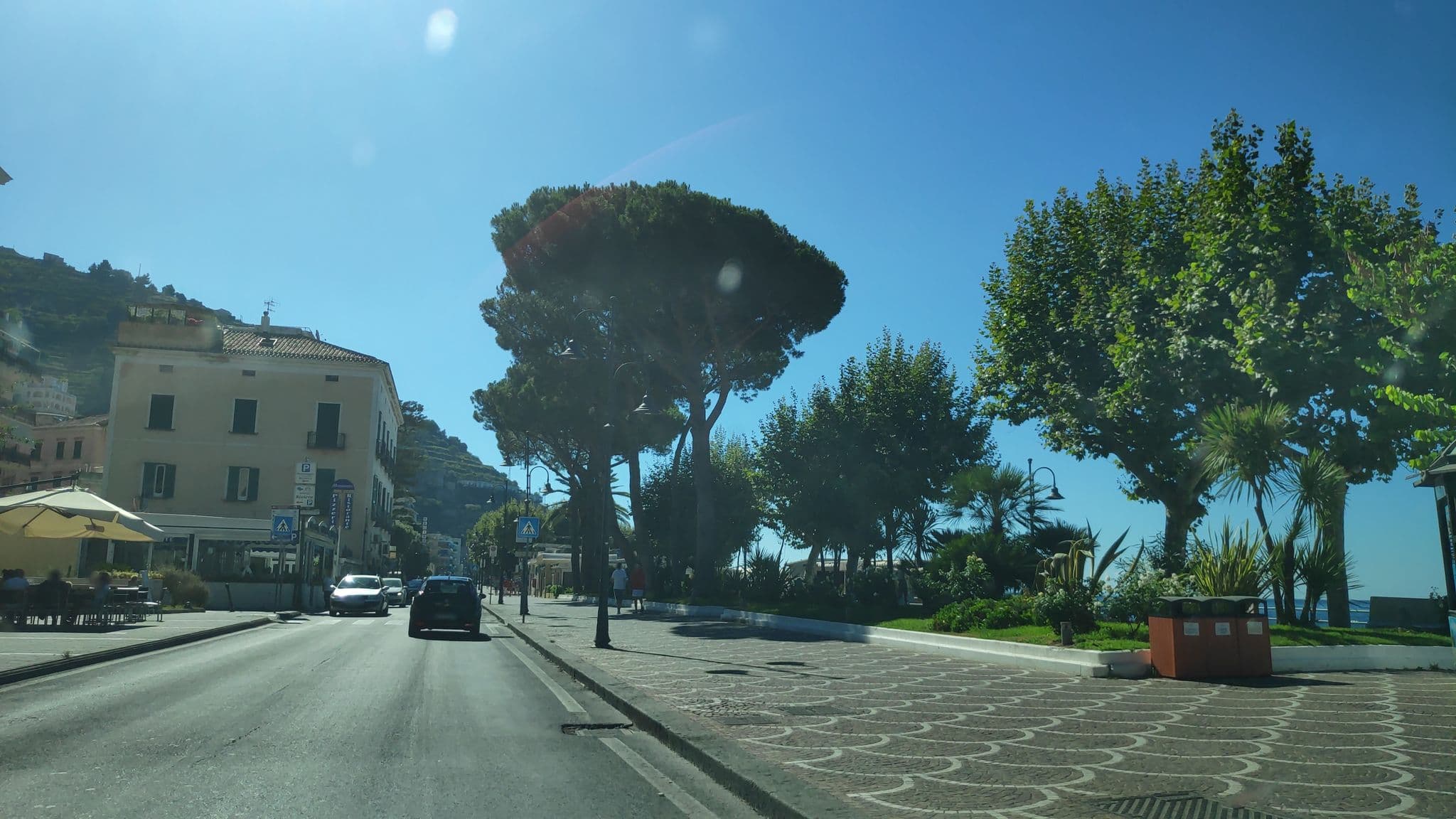 Street view near Hotel "Pensione Reale", Maiori — © marcuscalabresus (CC BY-SA · Mapillary)