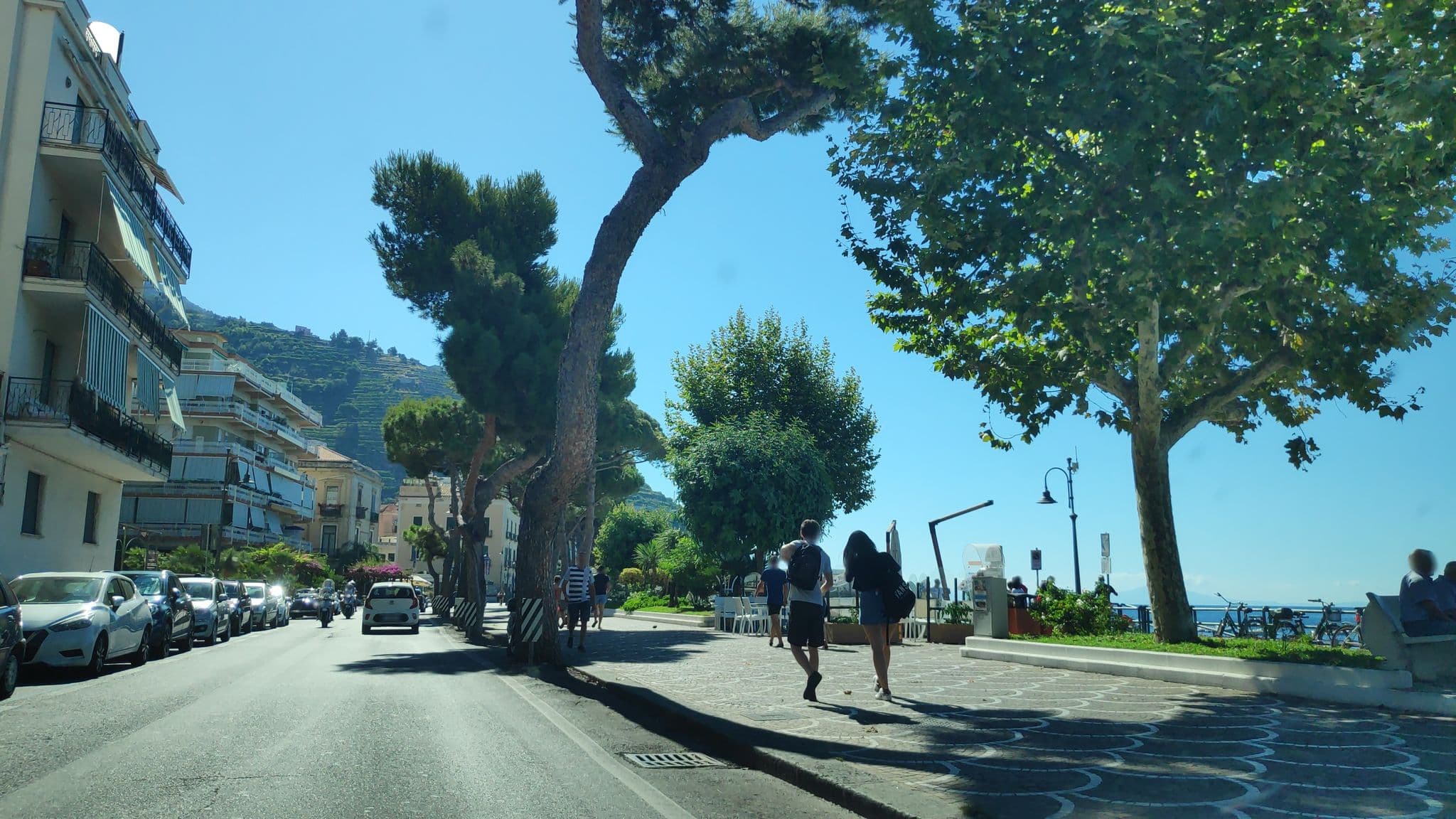 Street view near Residence Hotel Panoramic, Maiori — © marcuscalabresus (CC BY-SA · Mapillary)