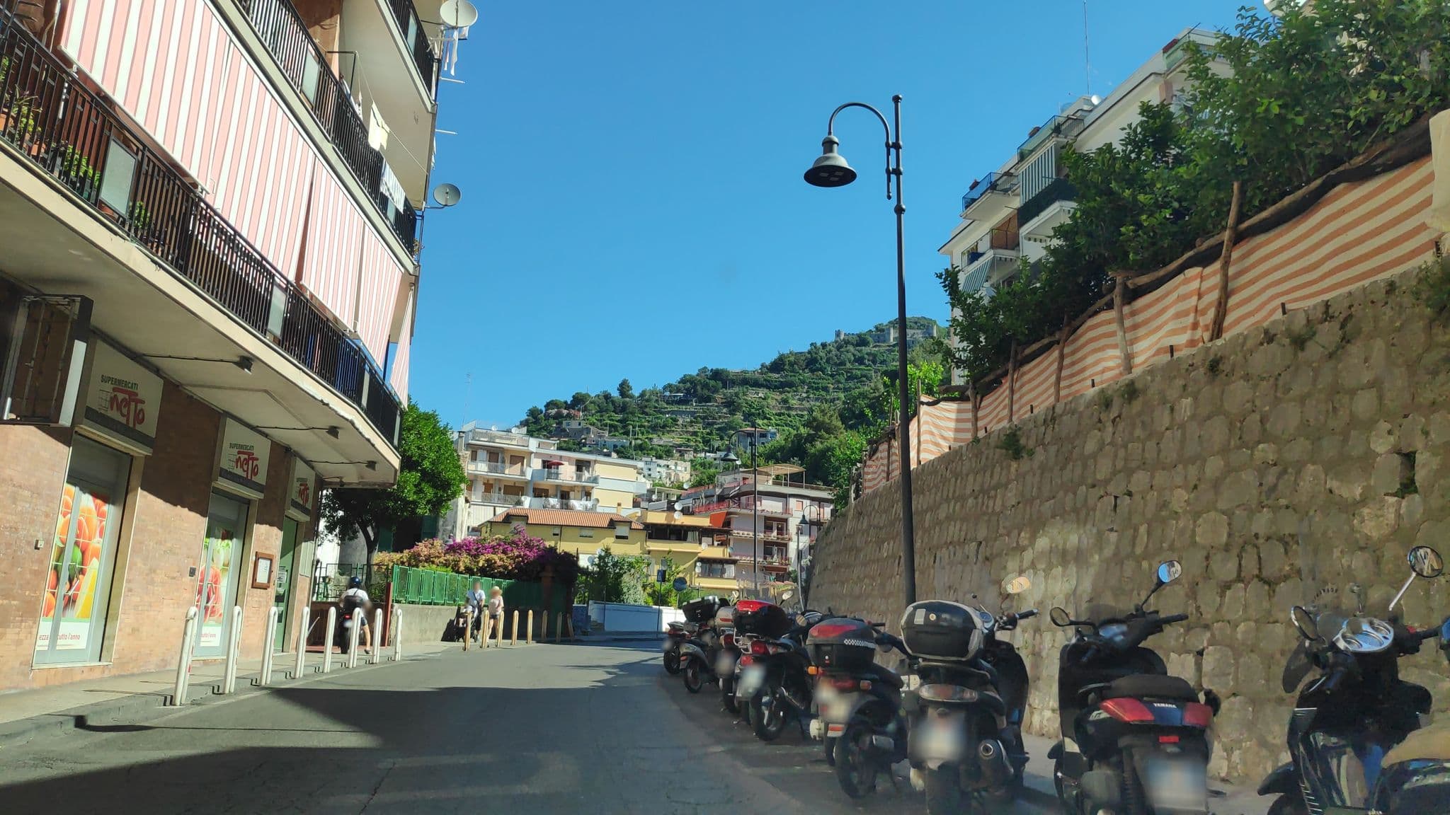 Street view near Casa Blu Cobalto, Maiori — © marcuscalabresus (CC BY-SA · Mapillary)