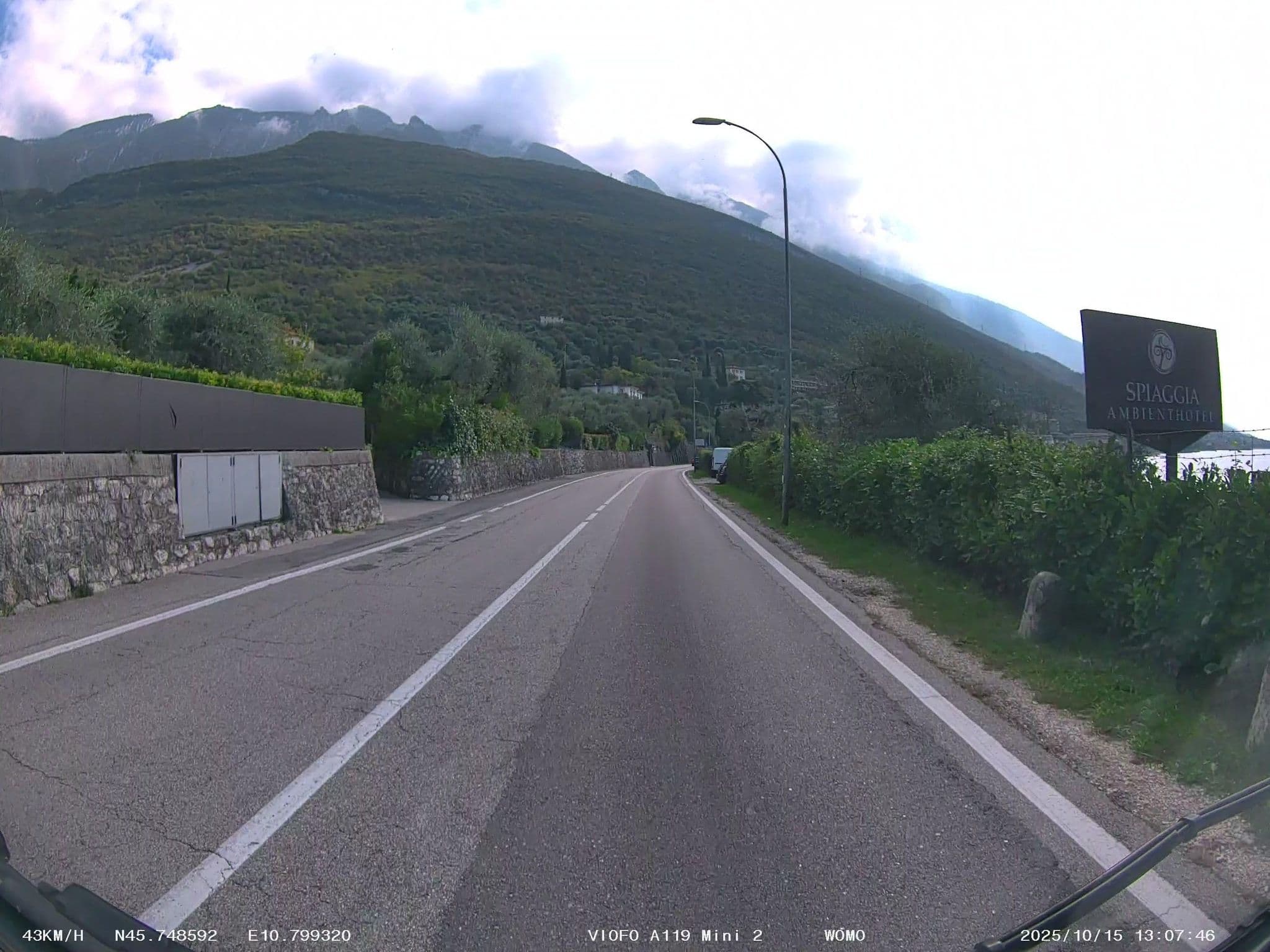 Street view near Ambienthotel Spiaggia, Malcesine — © soulcover (CC BY-SA · Mapillary)