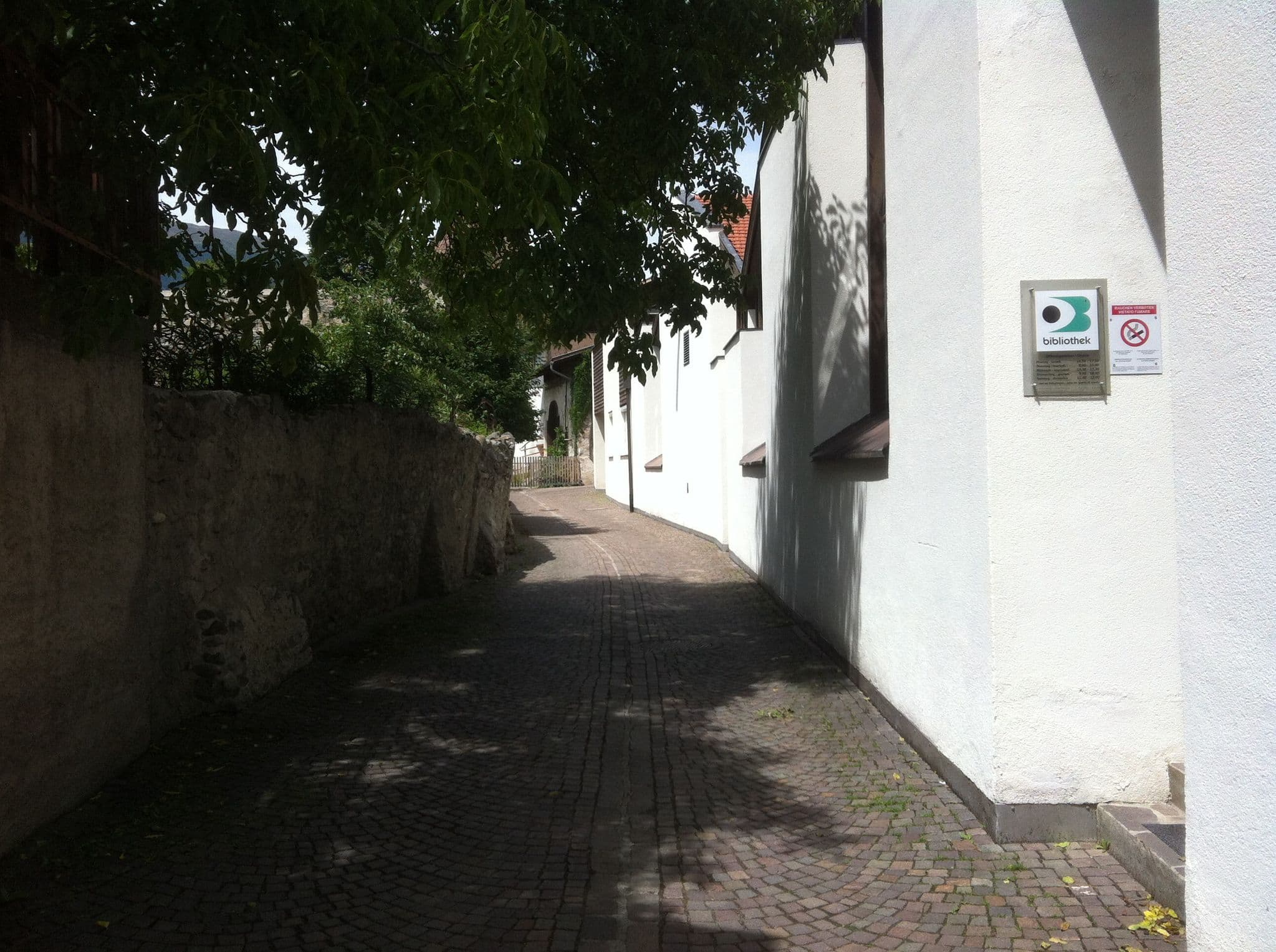 Street view near Albergo alla Posta, Malles Venosta