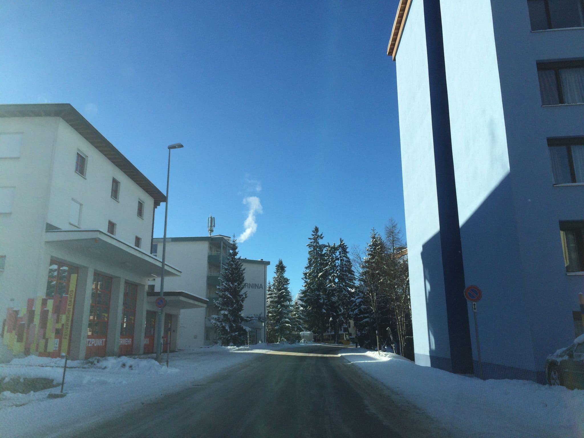 Street view near Club Hotel, Davos — © jesolem (CC BY-SA · Mapillary)