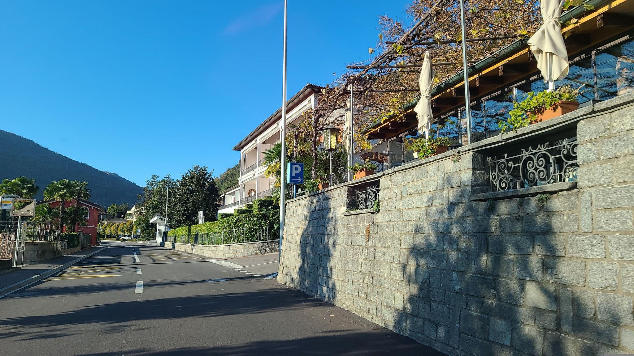 Street view near Arbostora Charme Hotel, Porto Ceresio — © chrisbeddow (CC BY-SA · Mapillary)