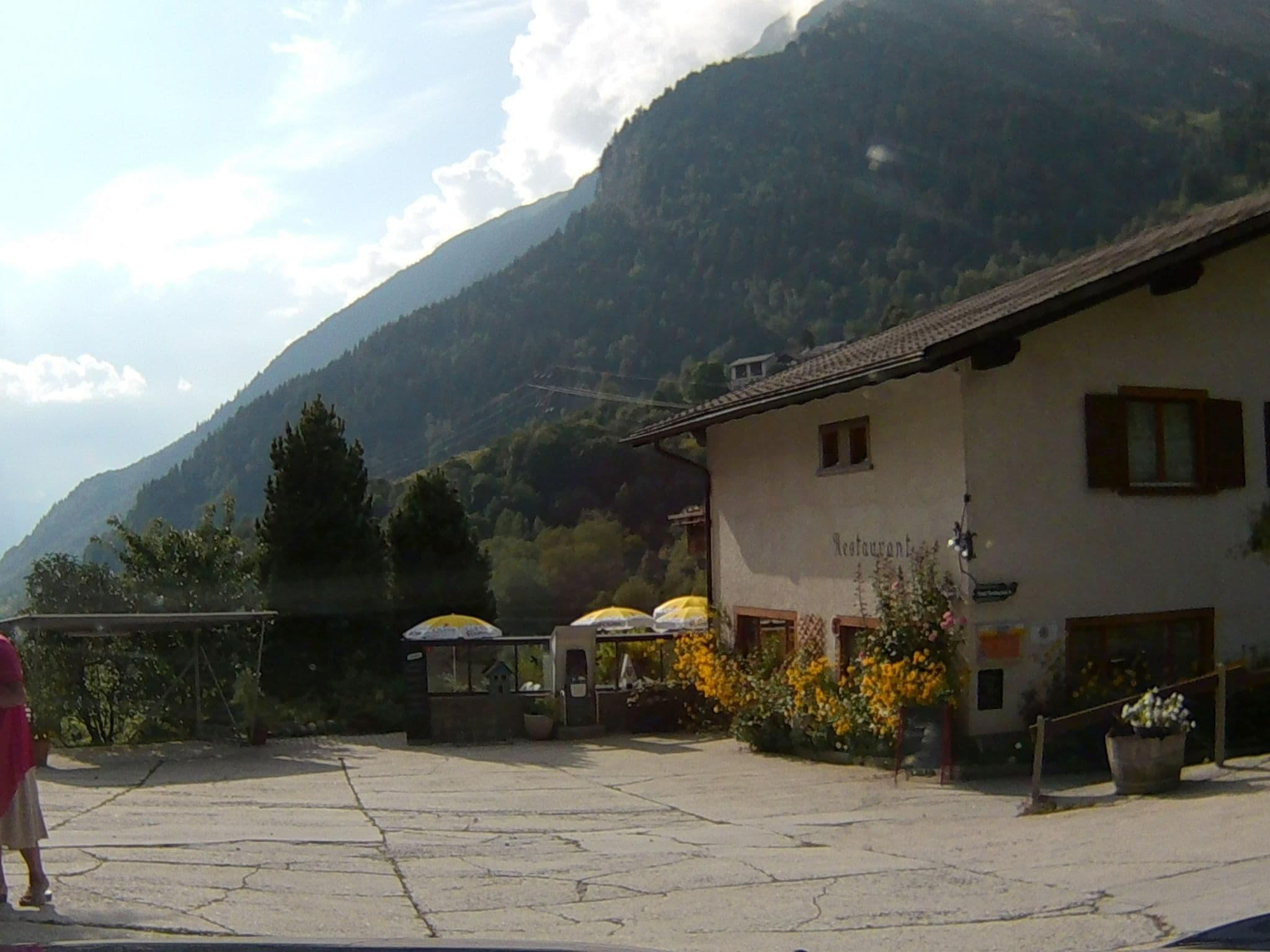 Street view near Hotel Pranzaira, St. Moritz