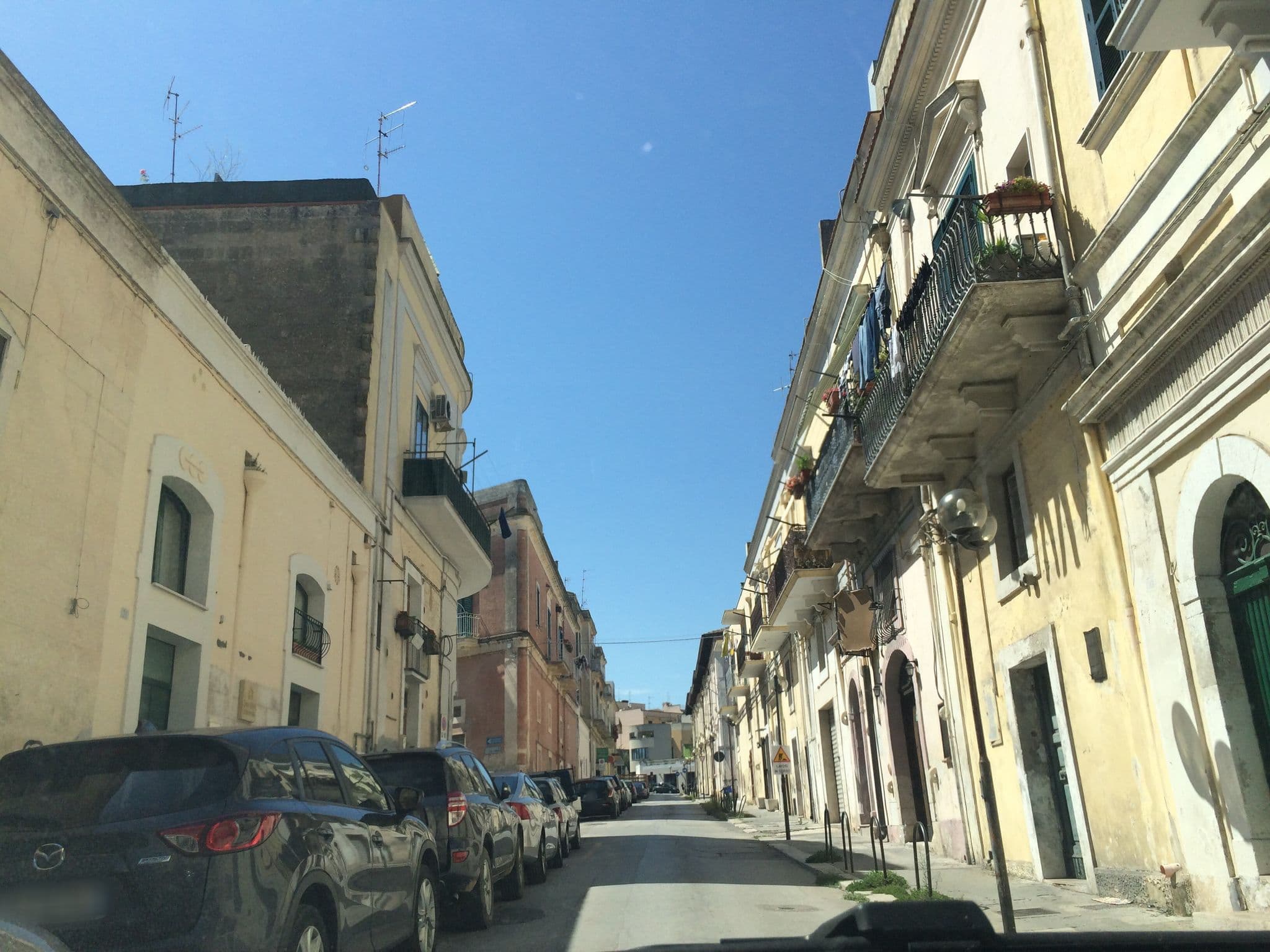 Street view near Le Volte Luxury Rooms, Matera