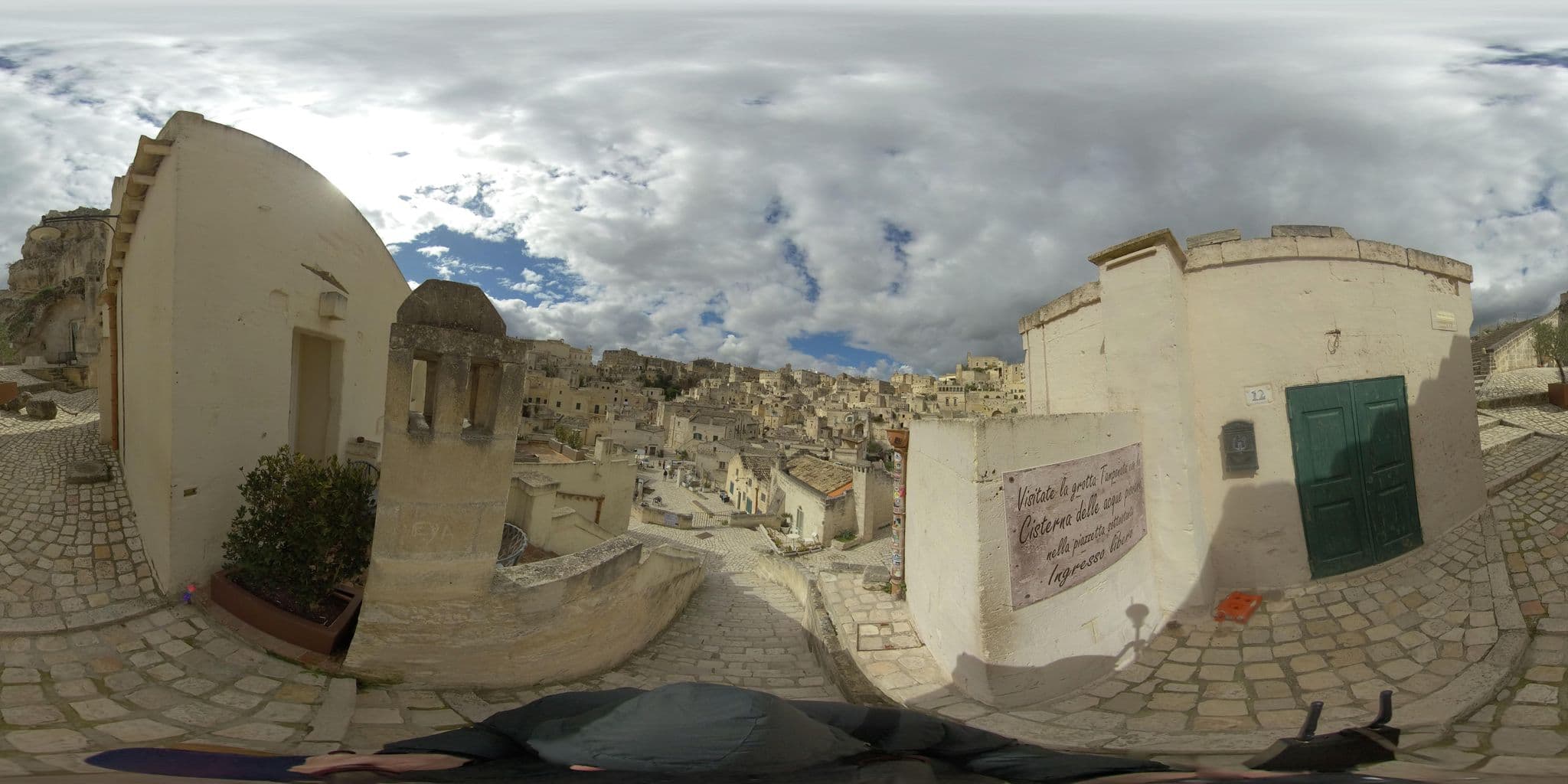 Street view near La Corte dei Pastori - B&B Matera nei Sassi, Matera