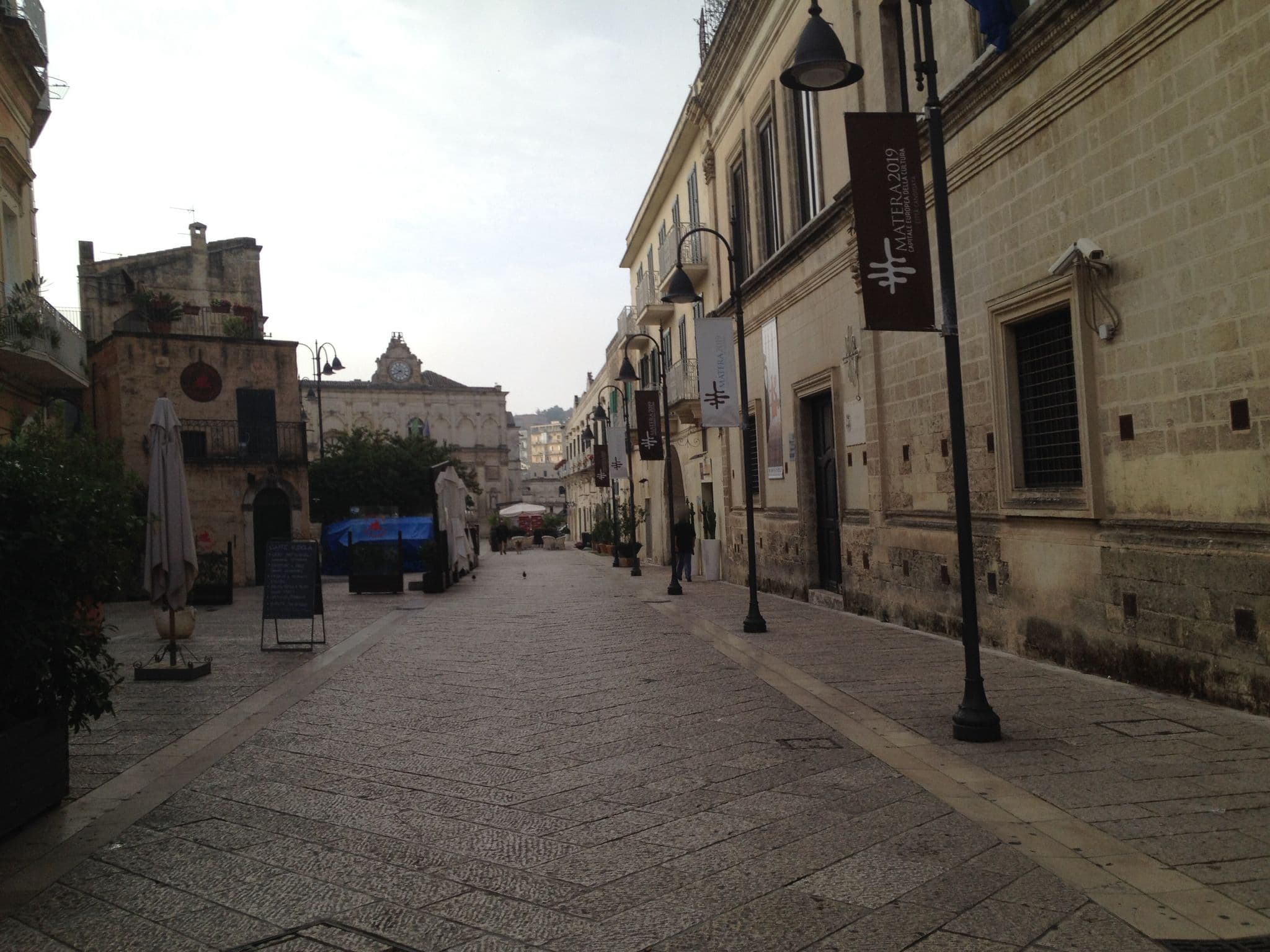 Street view near Palazzo Zagarella - Scardicchio Maisons, Matera