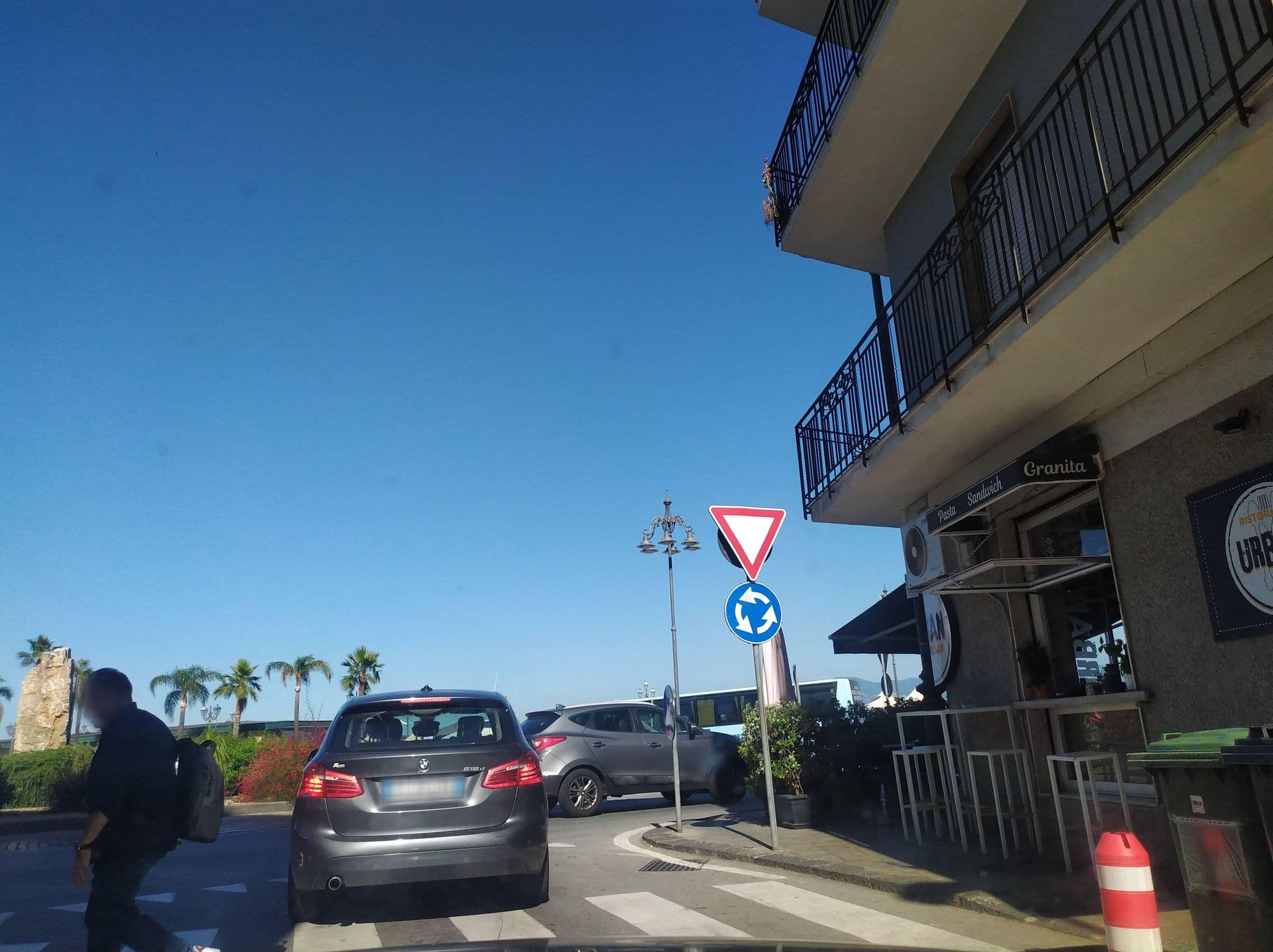 Street view near Villa dei Sogni, Milazzo — © mcosm (CC BY-SA · Mapillary)