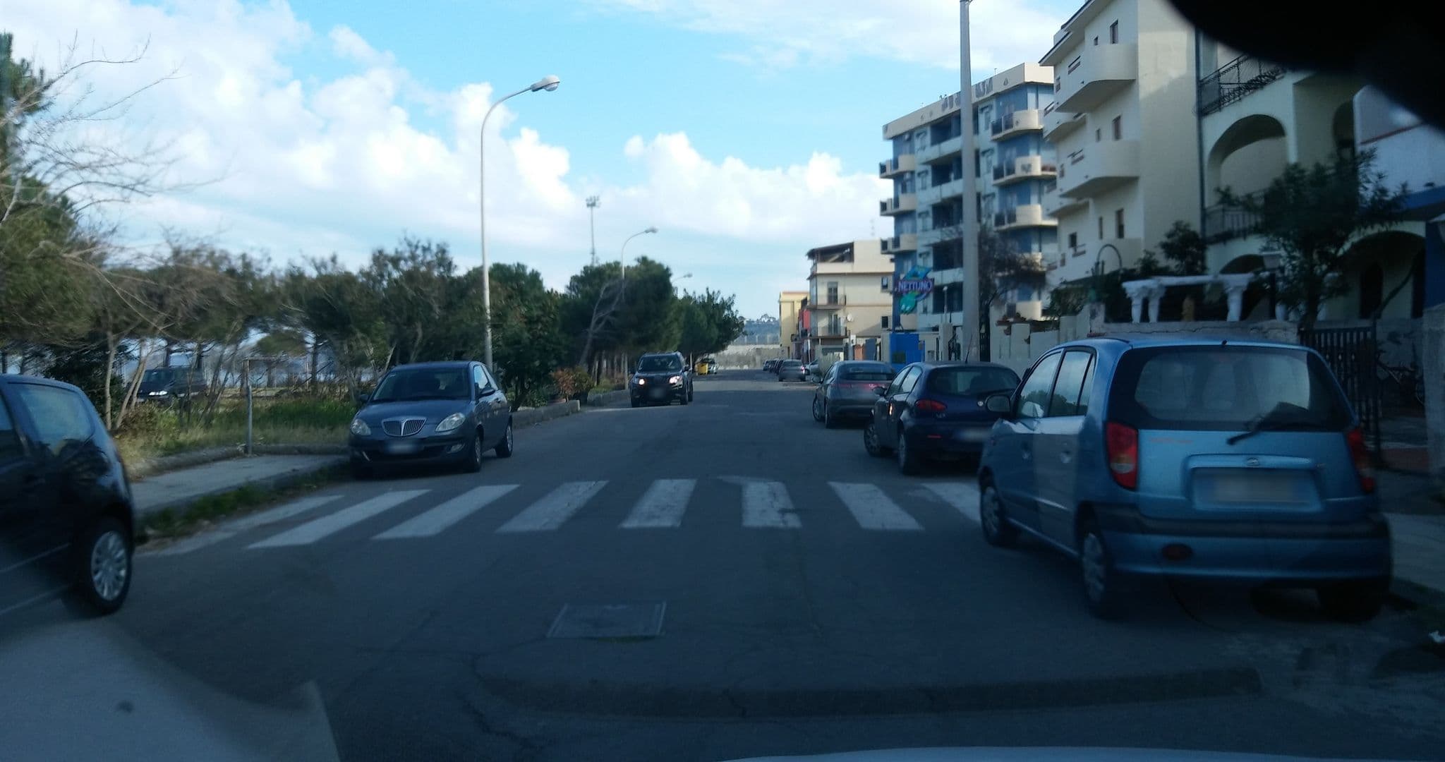 Street view near Nettuno Residence, Milazzo — © dgitto (CC BY-SA · Mapillary)