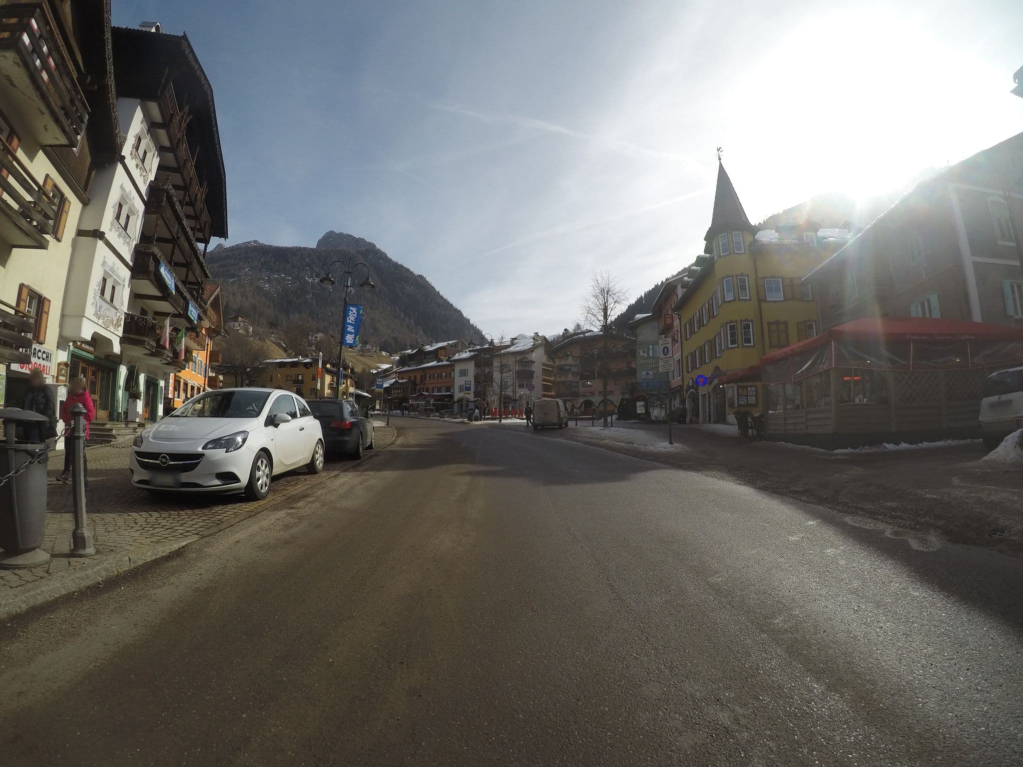 Street view near Post Hotel Moena, Moena — © chrisbeddow (CC BY-SA · Mapillary)