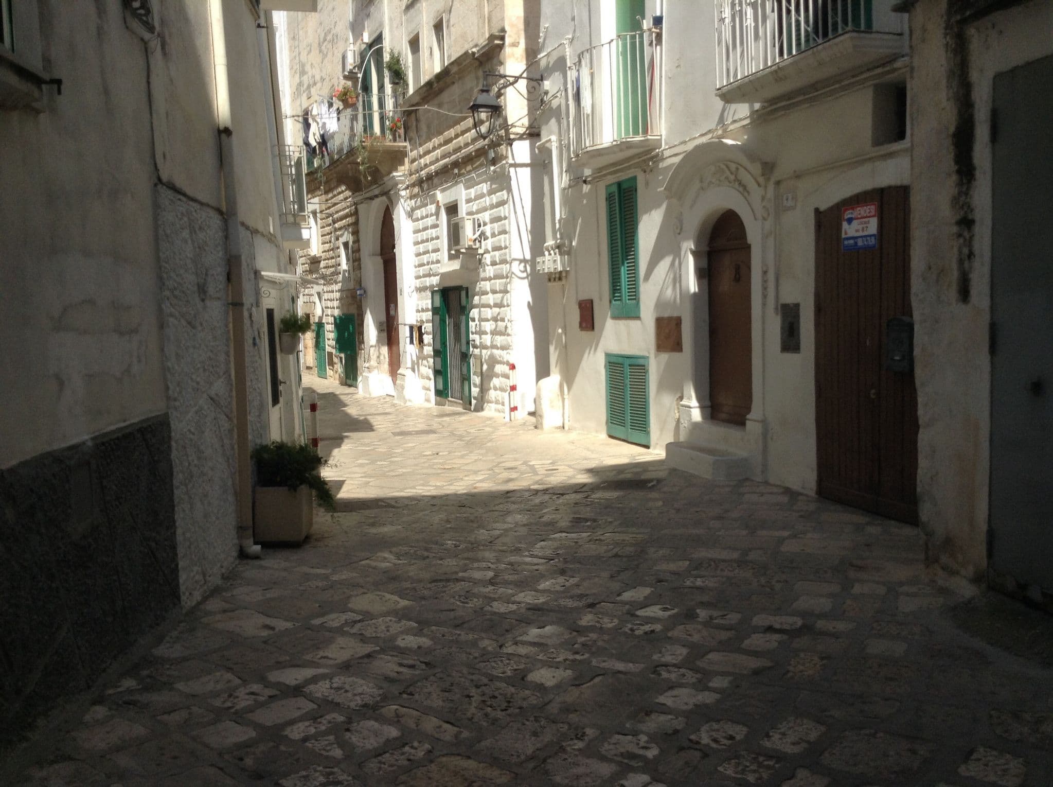 Street view near B&B Borgo San Martino, Monopoli — © mescafe (CC BY-SA · Mapillary)