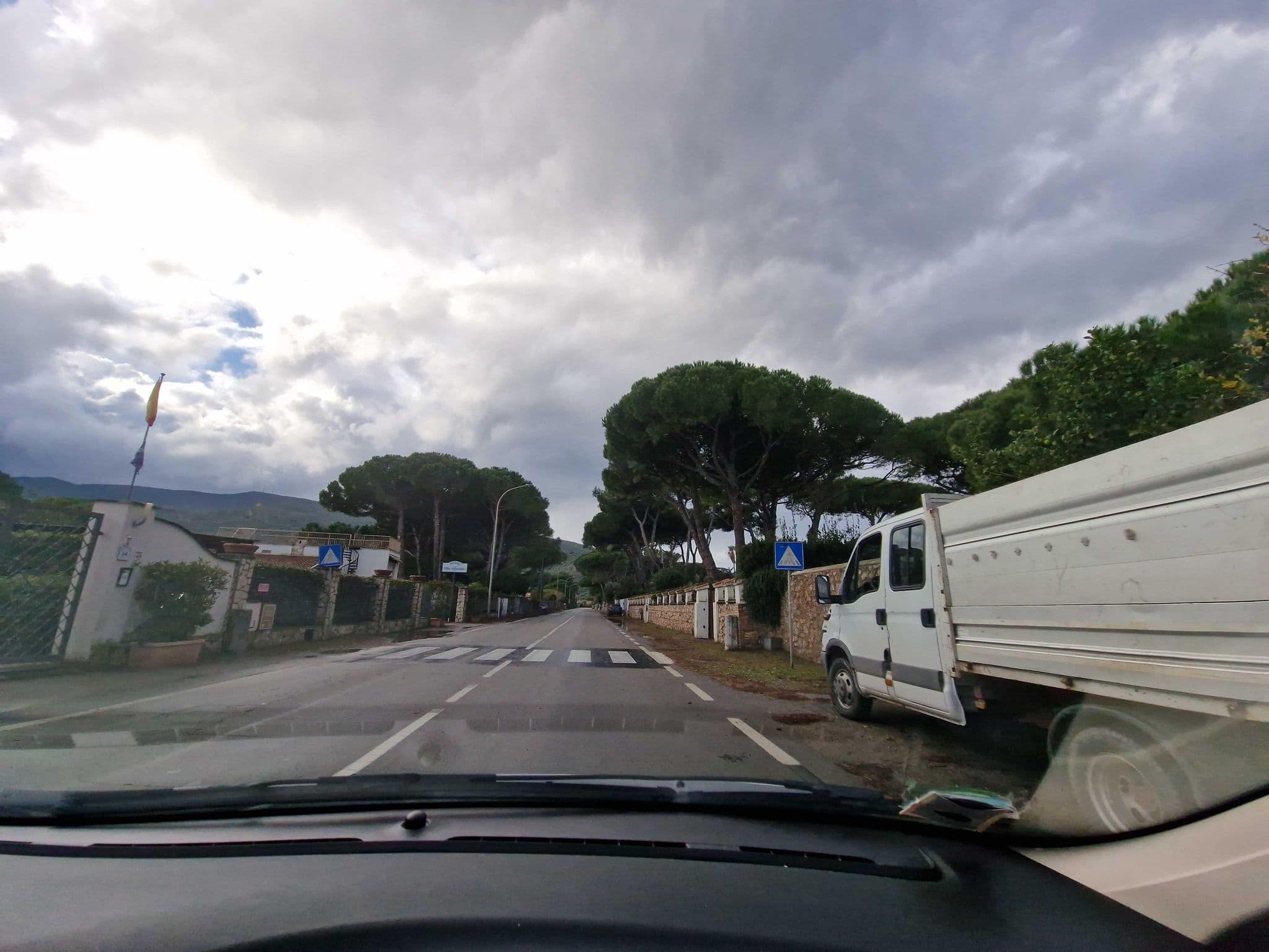 Street view near Hotel Villa Smeraldo, Monte Argentario — © giacomo123 (CC BY-SA · Mapillary)