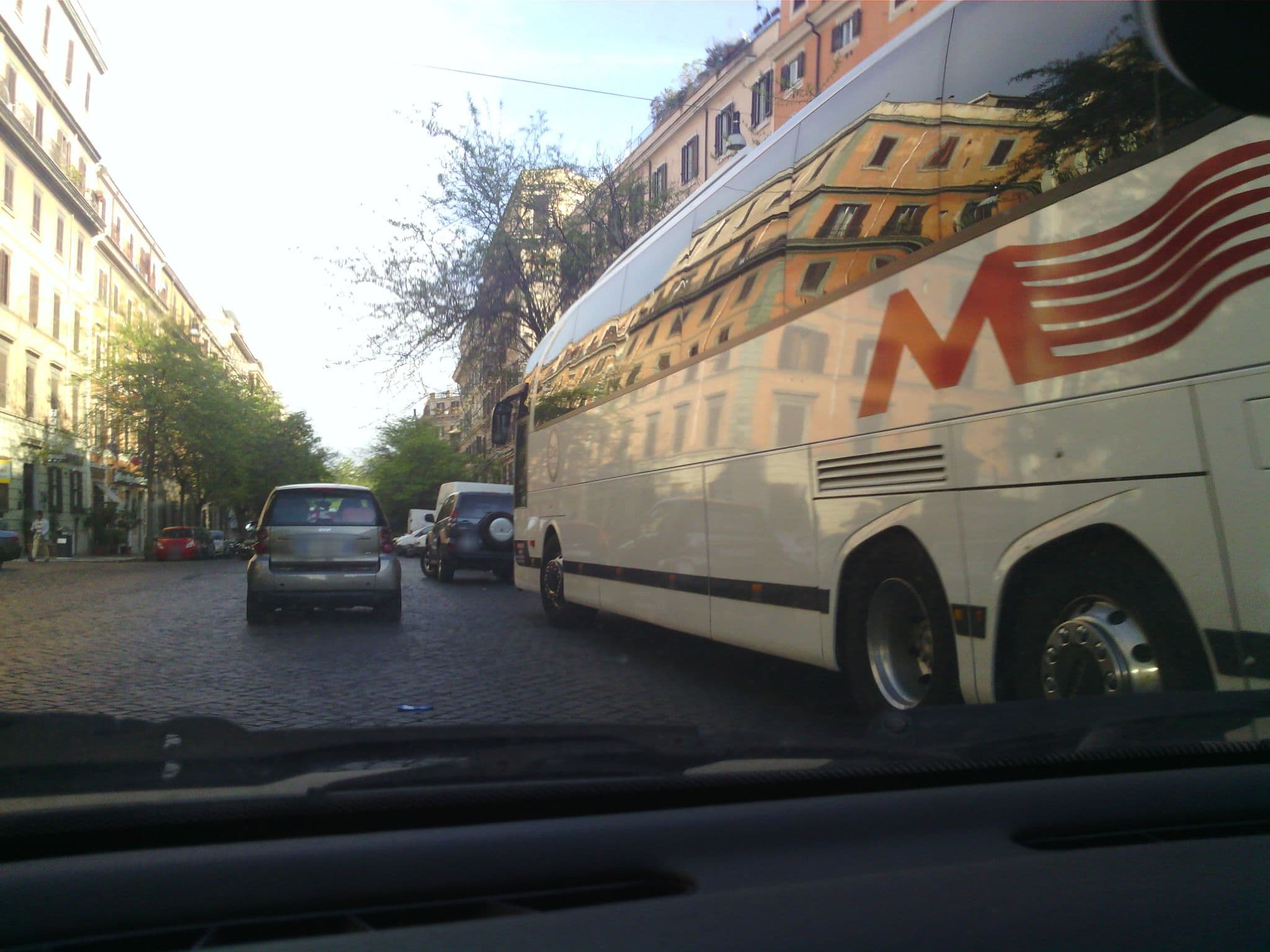 Street view near Hotel Giubileo, Monti