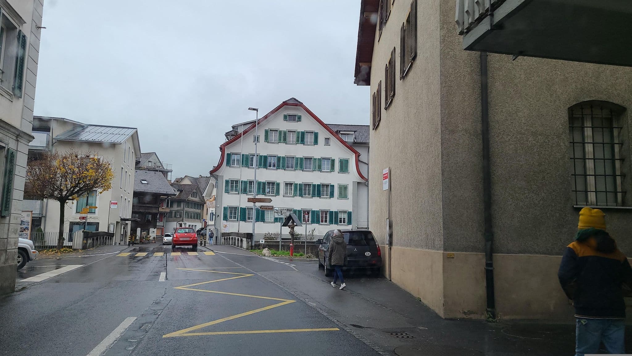 Street view near Gasthaus Stauffacher, Steinen — © chrisbeddow (CC BY-SA · Mapillary)