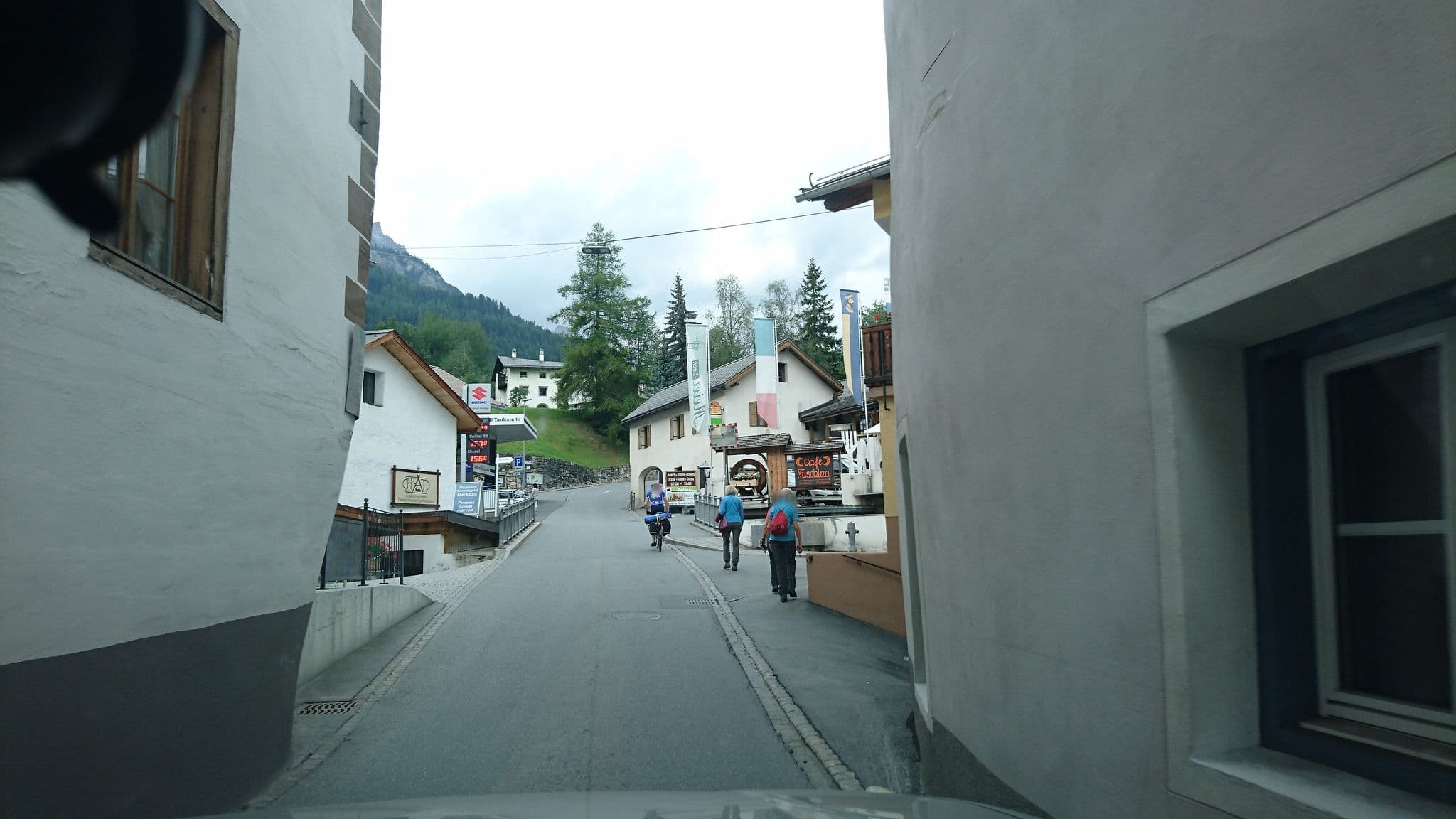 Street view near Piz Umbrail, Scuol