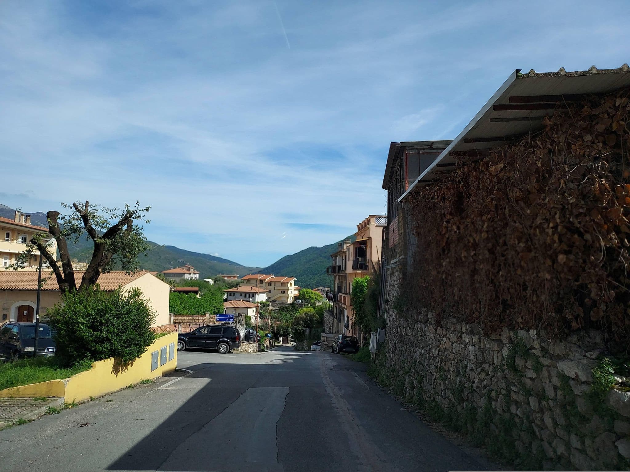 Street view near Guest House - Il Granaio, Norma — © odiug (CC BY-SA · Mapillary)