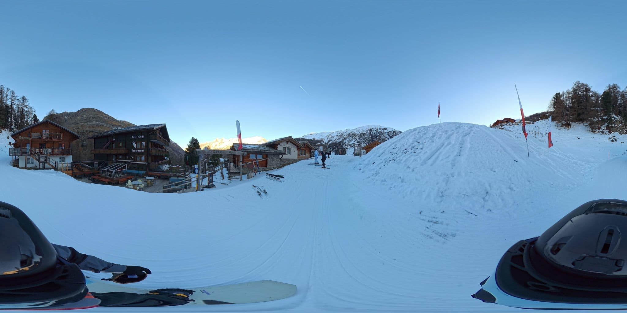 Street view near Silvana Mountain Hotel, Zermatt