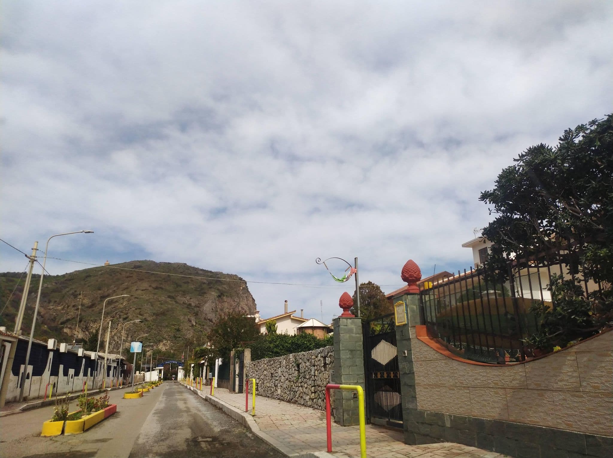 Street view near Tindari Villa Beach, Oliveri — © mcosm (CC BY-SA · Mapillary)
