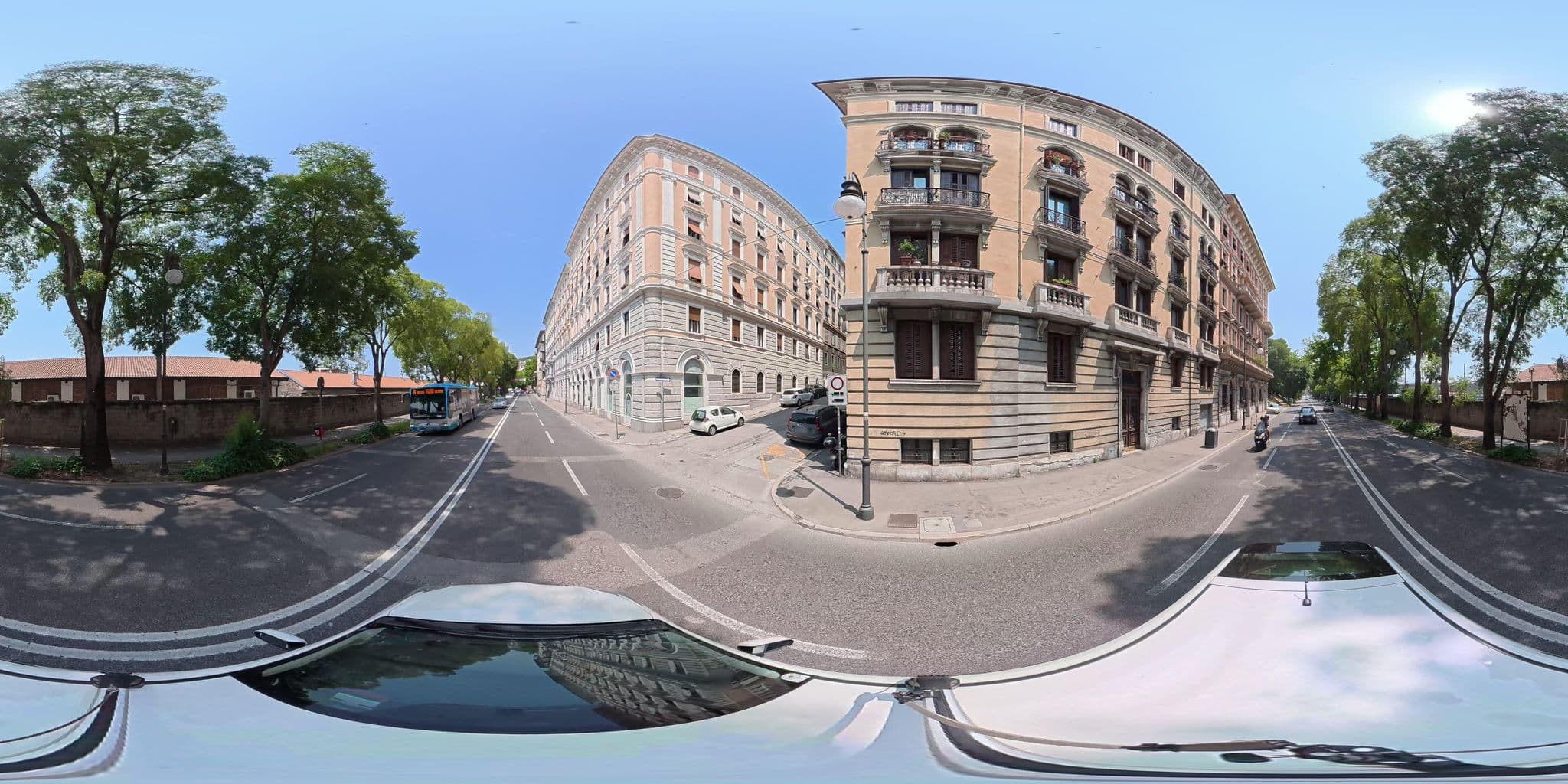 Street view near Golden Rooms Bed & Breakfast, Trieste — © osmplus_org (CC BY-SA · Mapillary)