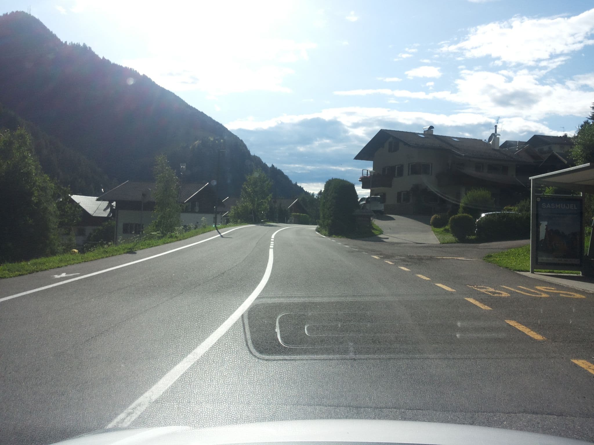 Street view near Hotel Albergo BRUNELLO, Ortisei — © musuruan (CC BY-SA · Mapillary)