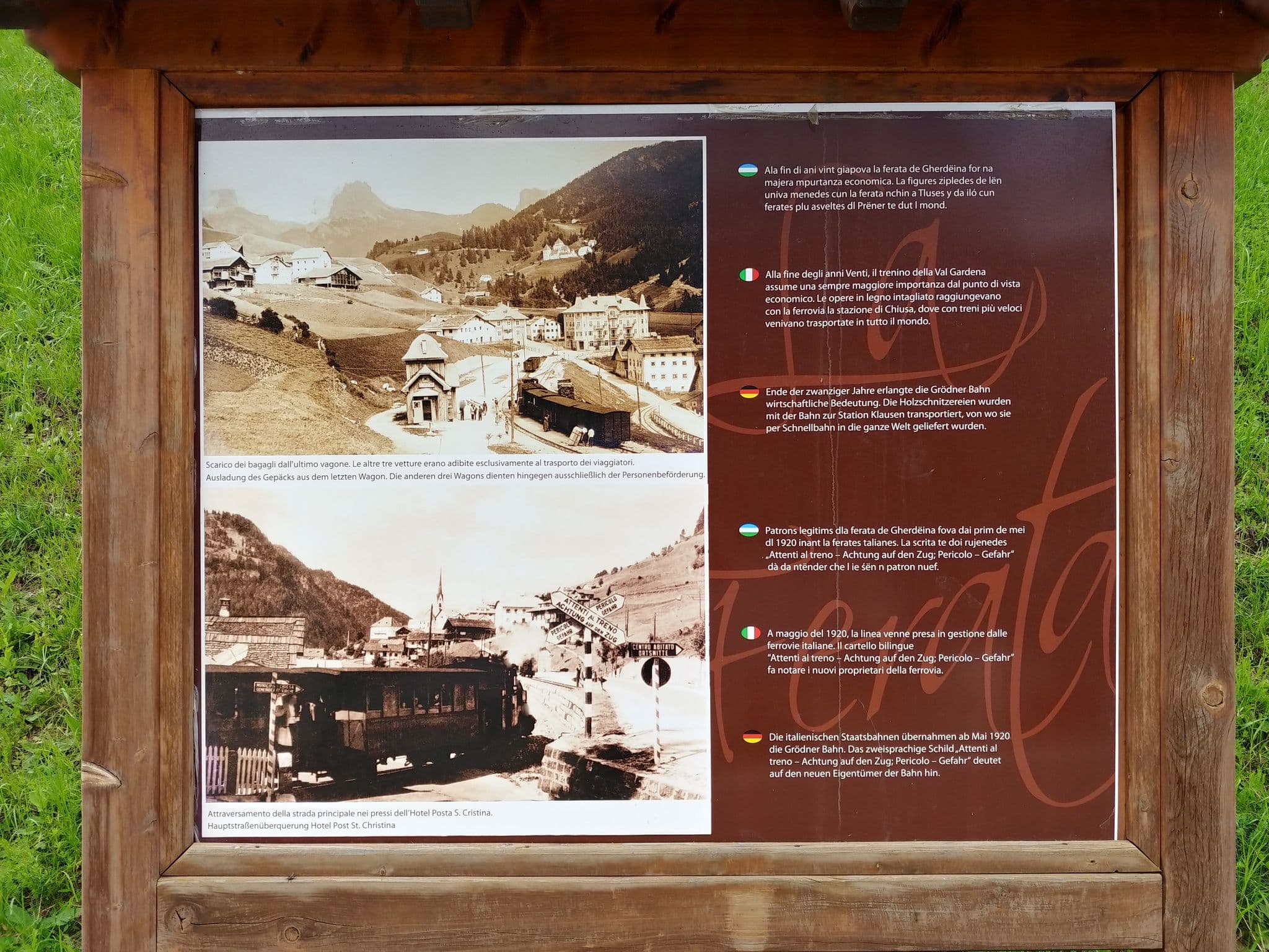 Street view near Kedul Alpine Lodge, Santa Cristina Valgardena — © highlander (CC BY-SA · Mapillary)