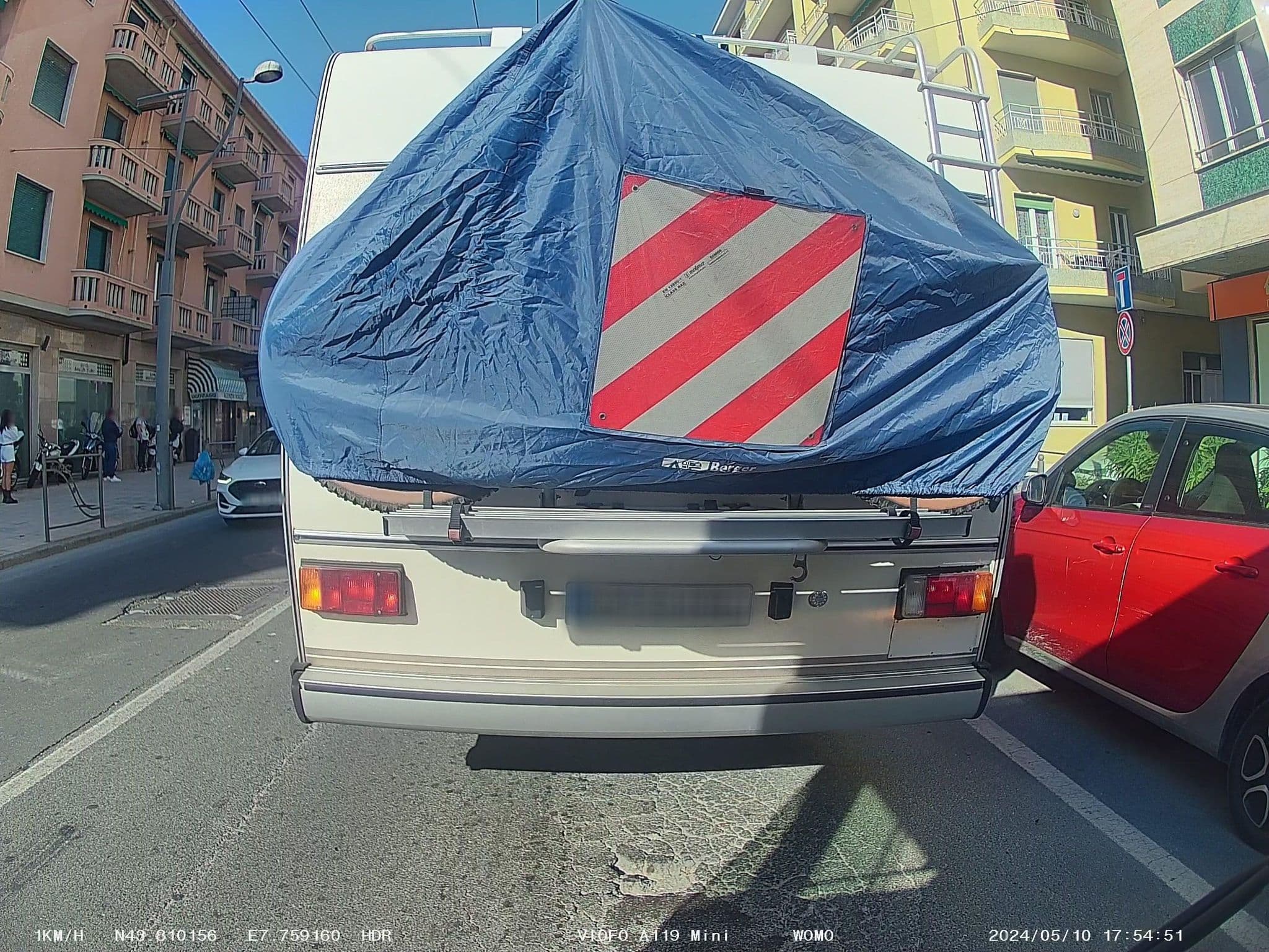 Street view near Hotel Rio Sanremo, Sanremo — © soulcover (CC BY-SA · Mapillary)