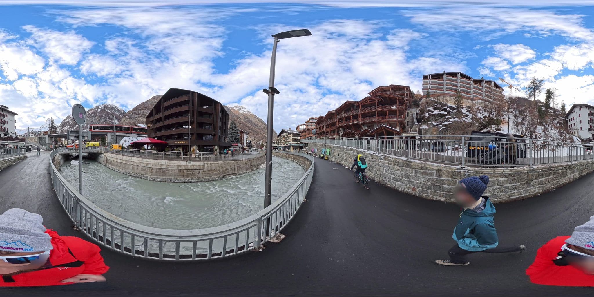 Street view near Mama, Zermatt
