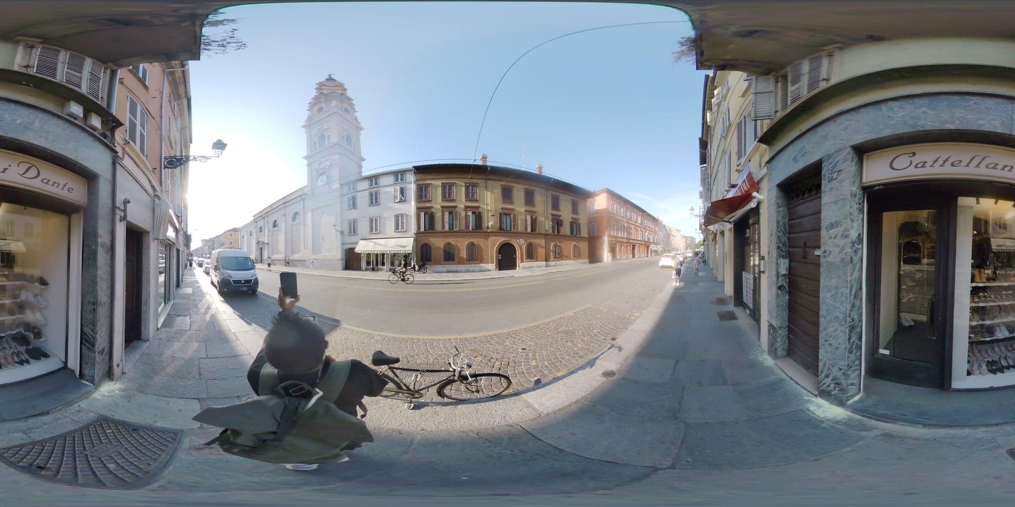 Street view near Parizzi Suites Studio, Parma — © mapconcierge (CC BY-SA · Mapillary)