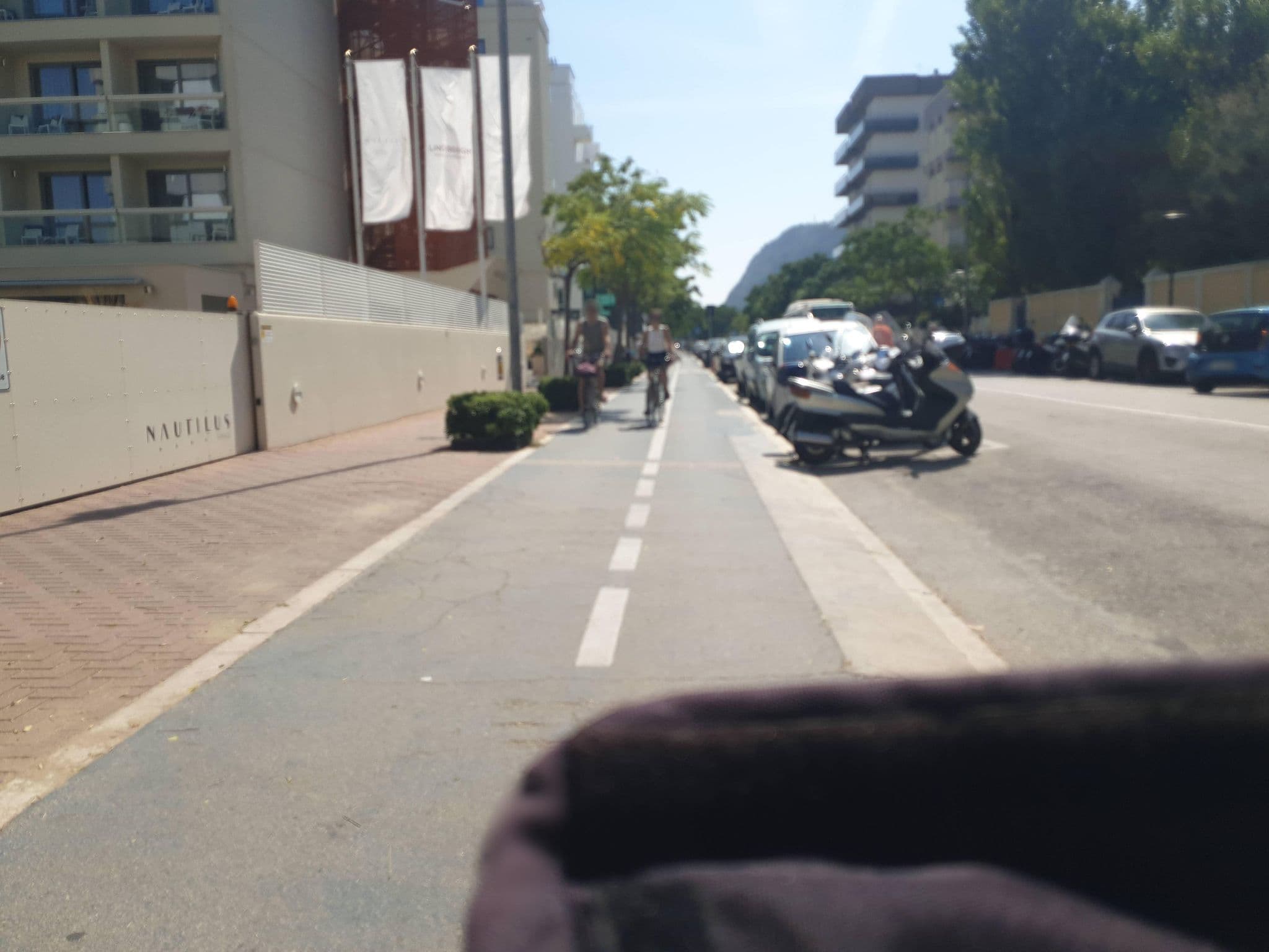 Street view near Nautilus Family Hotel, Pesaro — © voschix (CC BY-SA · Mapillary)