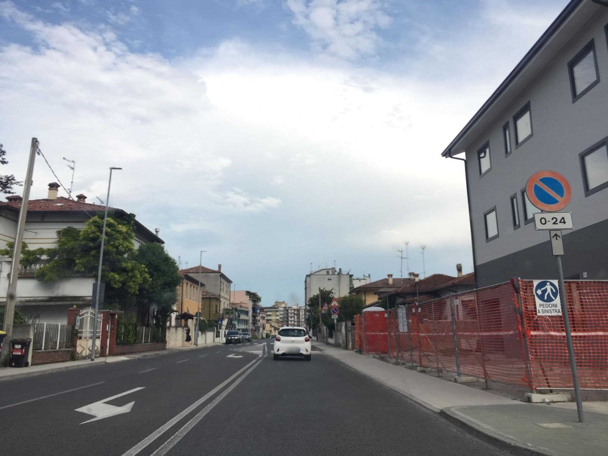 Street view near Hotel Ristorante Alla Terrazza Monfalcone, Monfalcone — © igorzo (CC BY-SA · Mapillary)