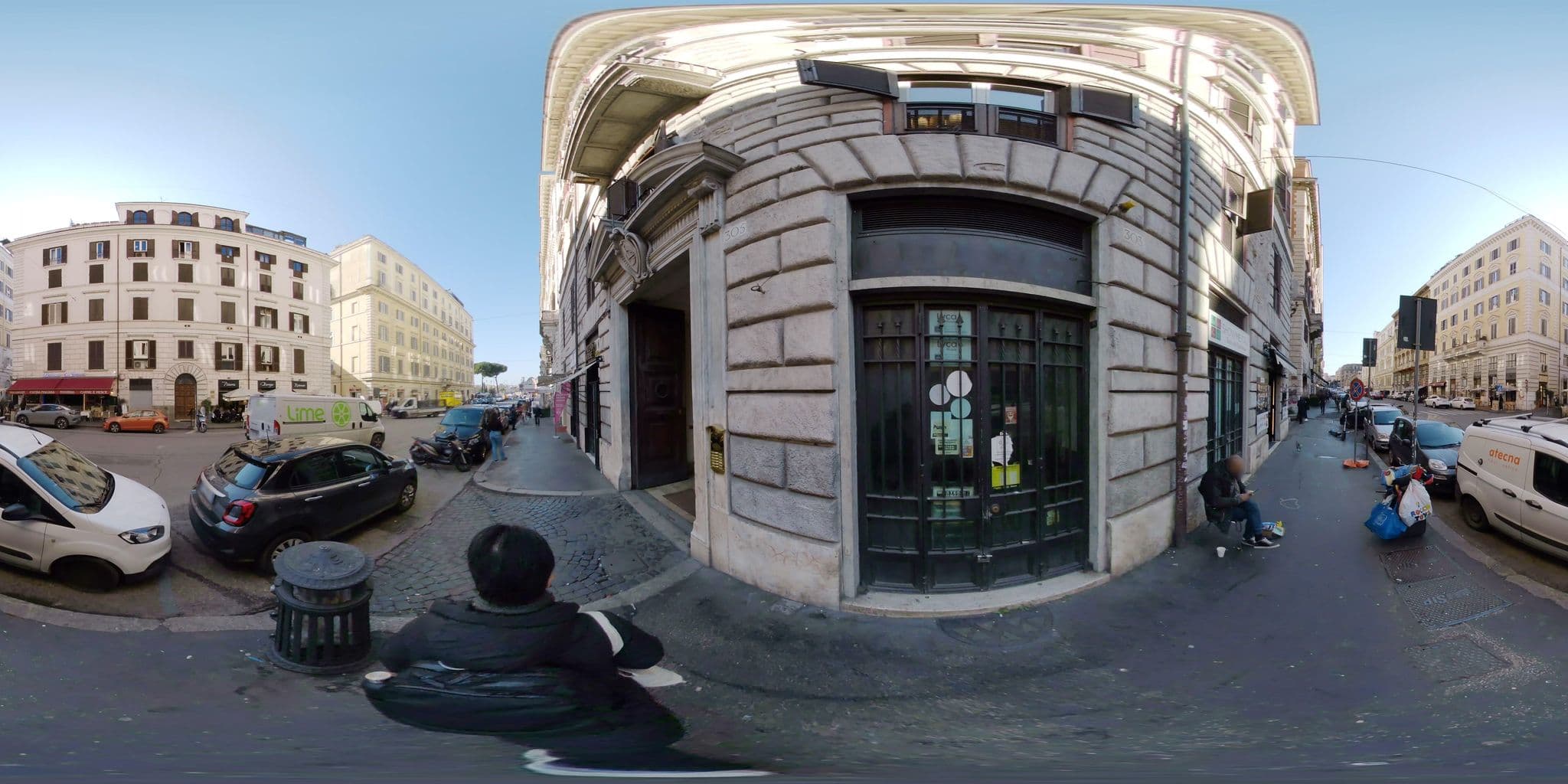 Street view near Hotel Rosetta, Pigna — © akiyoshiii213 (CC BY-SA · Mapillary)