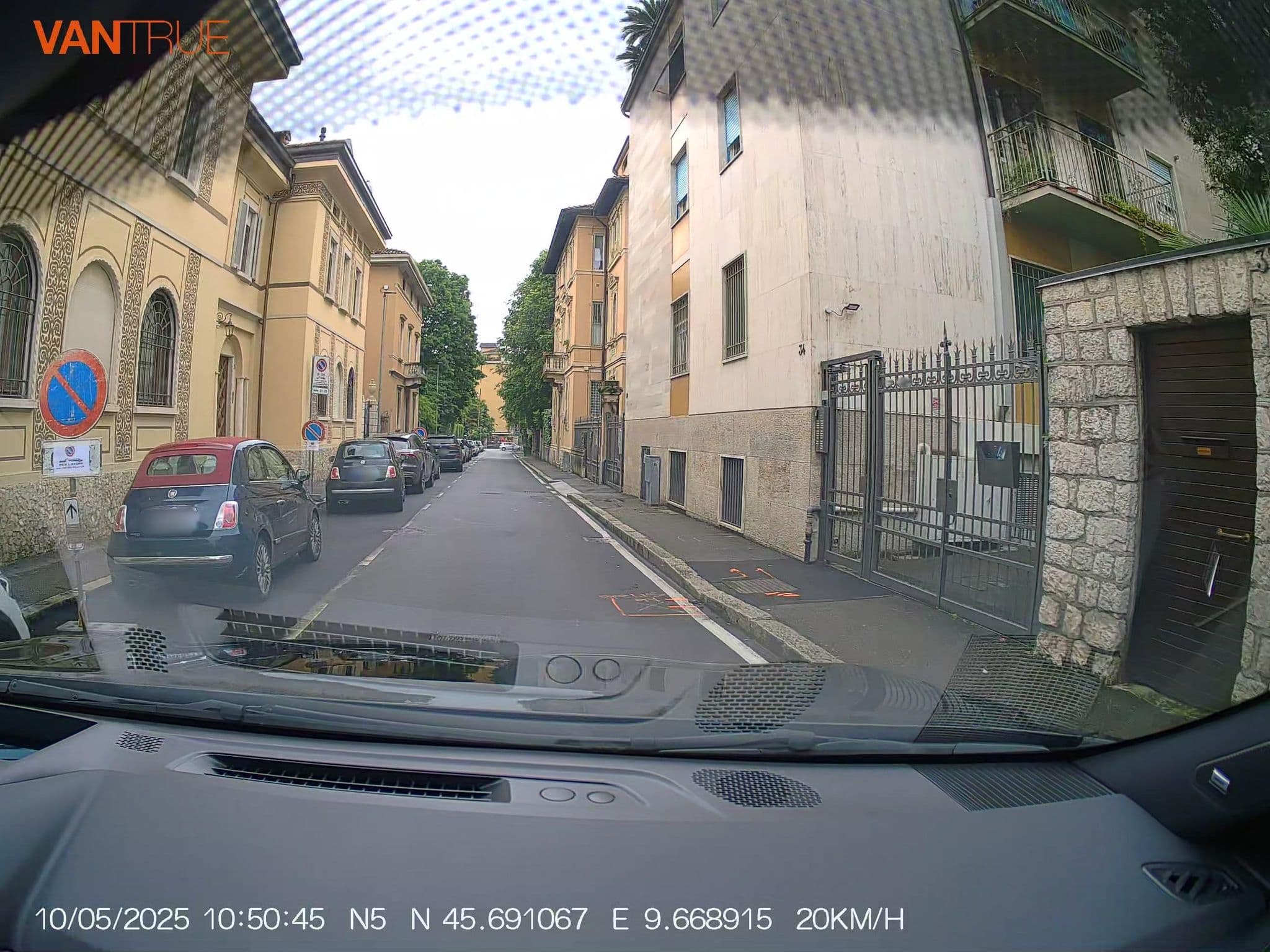 Street view near Scotti's House Bergamo, Bergamo