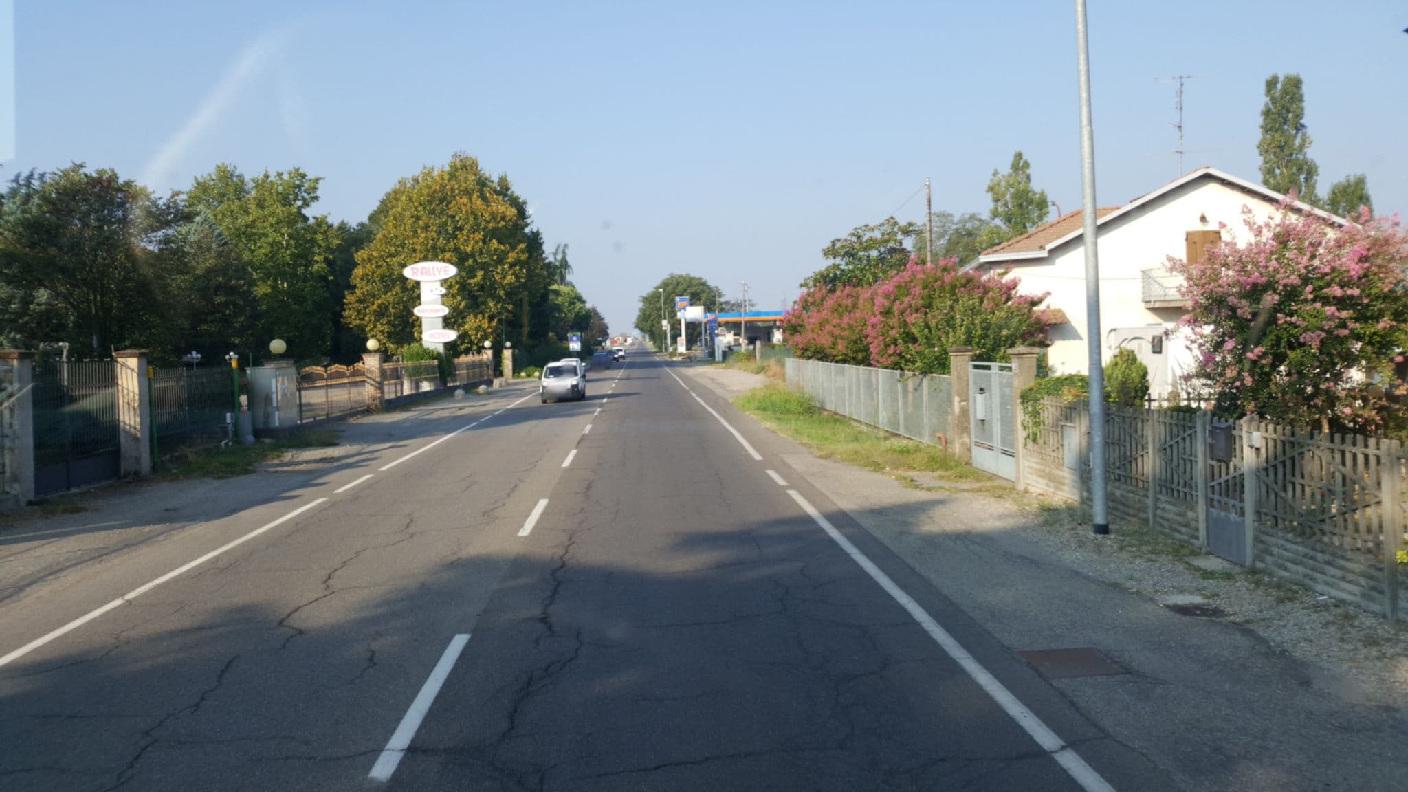 Street view near B&B LA VILLA, Voghera — © klimakas (CC BY-SA · Mapillary)