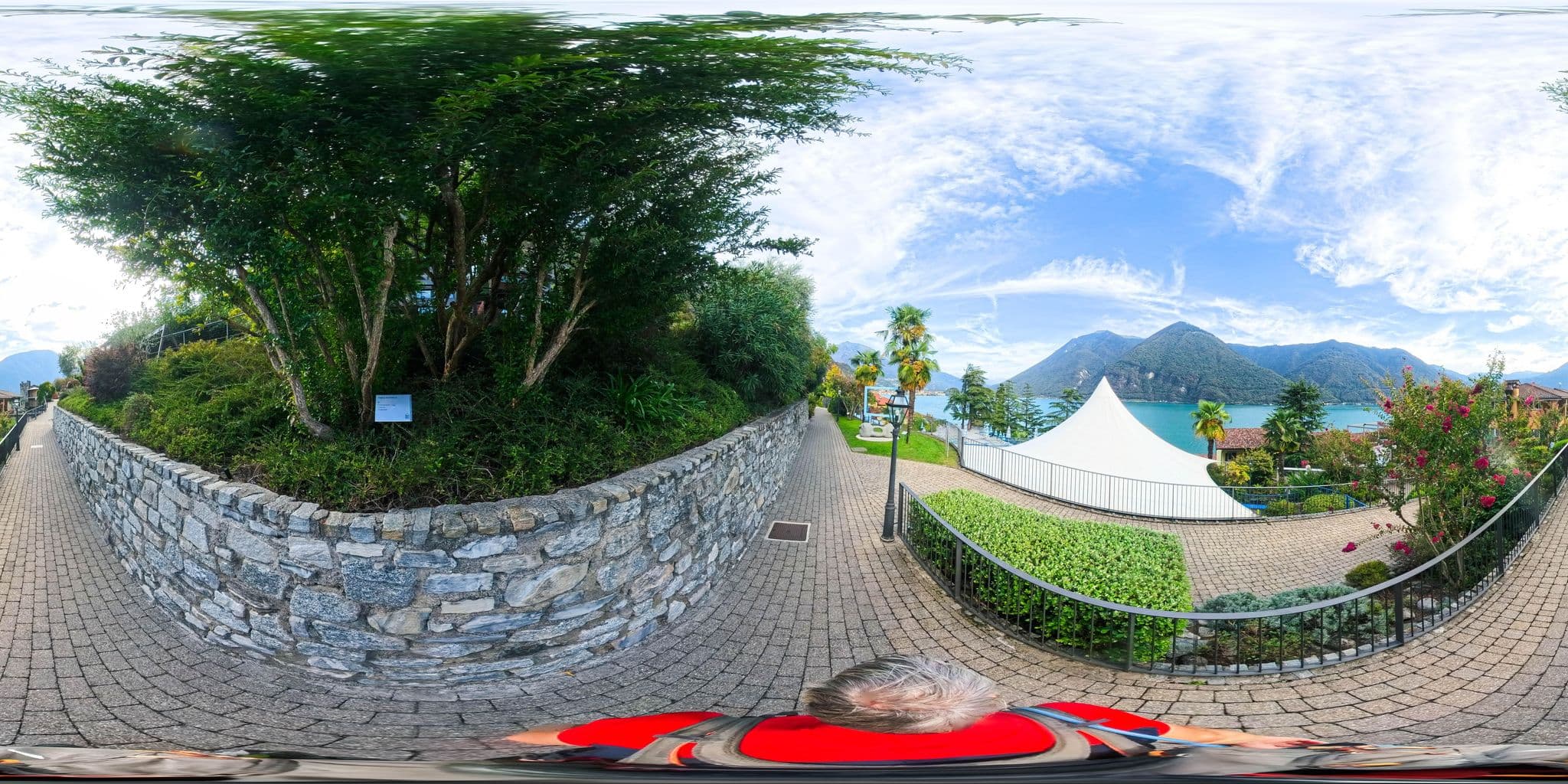 Street view near ARIA Retreat & SPA, Porlezza — © Hol_Ger (CC BY-SA · Mapillary)