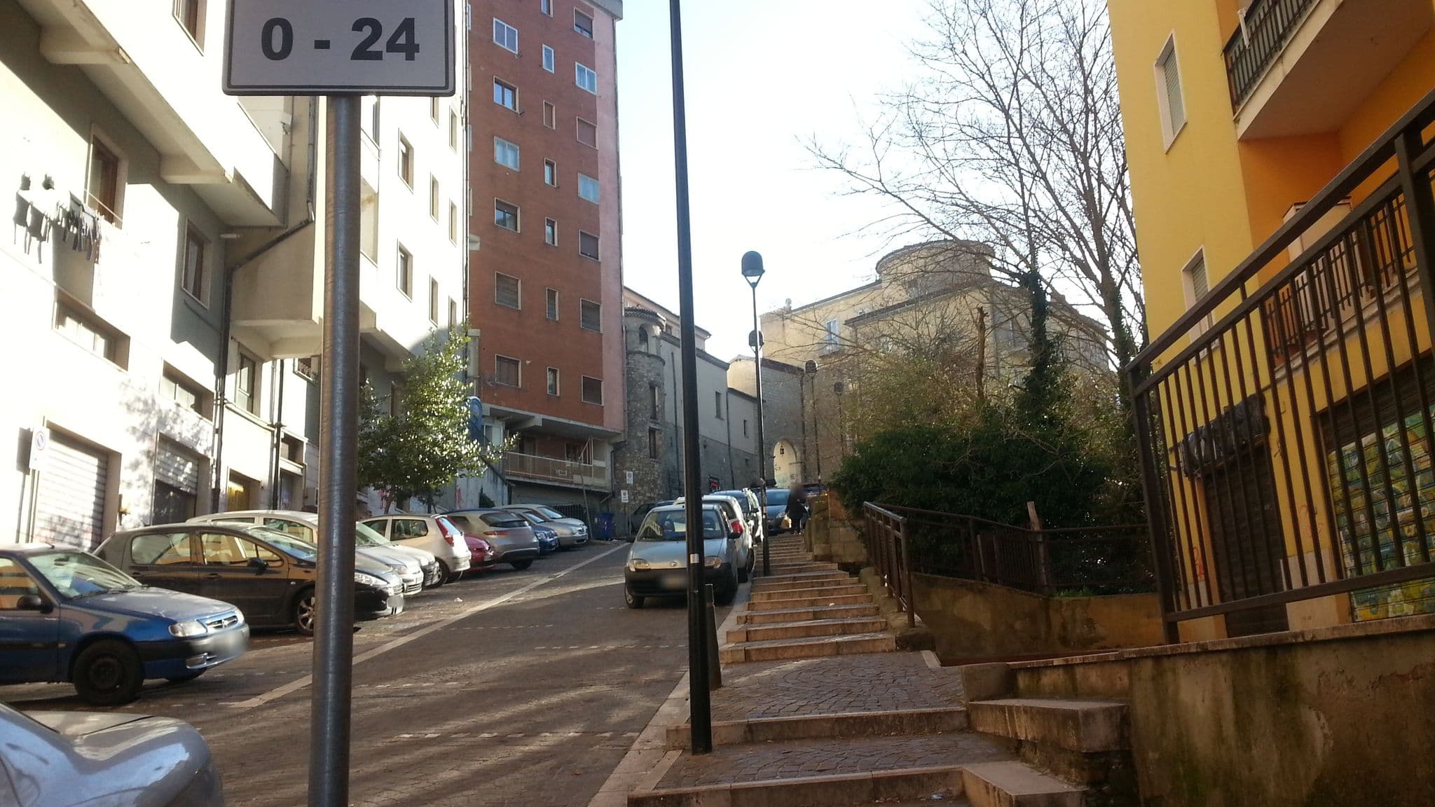 Street view near Albergo Miramonti, Potenza — © lucia_90 (CC BY-SA · Mapillary)
