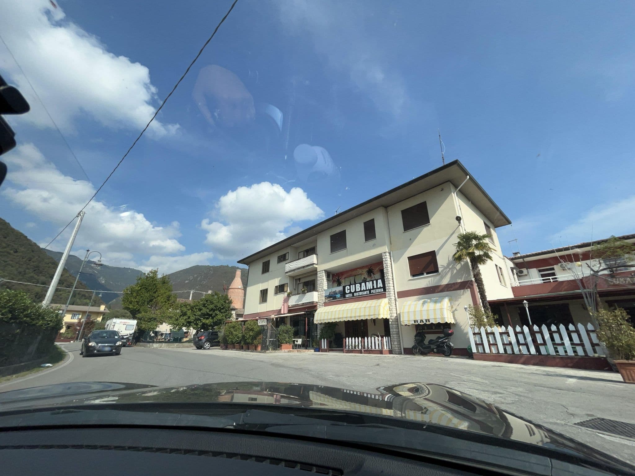 Street view near Hotel Cubamia, Borso del Grappa — © joachim_mueller (CC BY-SA · Mapillary)
