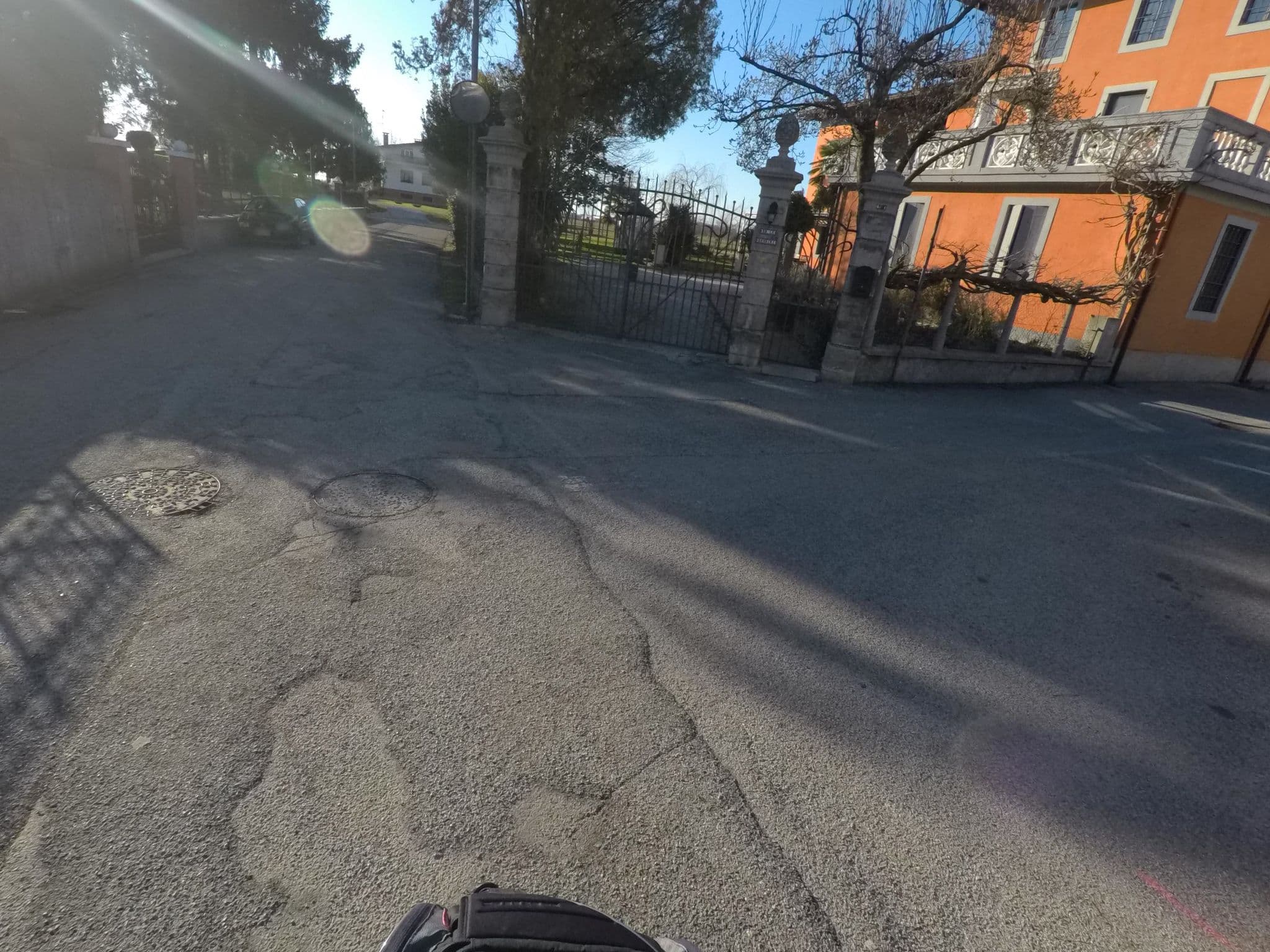 Street view near B&B Le Rondini, Povoletto — © borgofum (CC BY-SA · Mapillary)