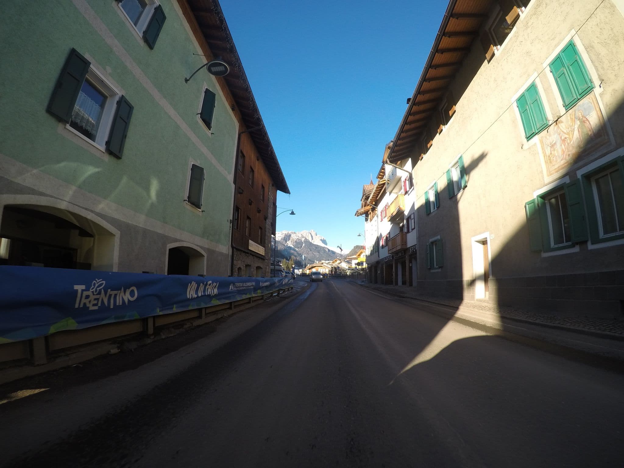 Street view near GH Hotel Monzoni, Pozza di Fassa — © chrisbeddow (CC BY-SA · Mapillary)
