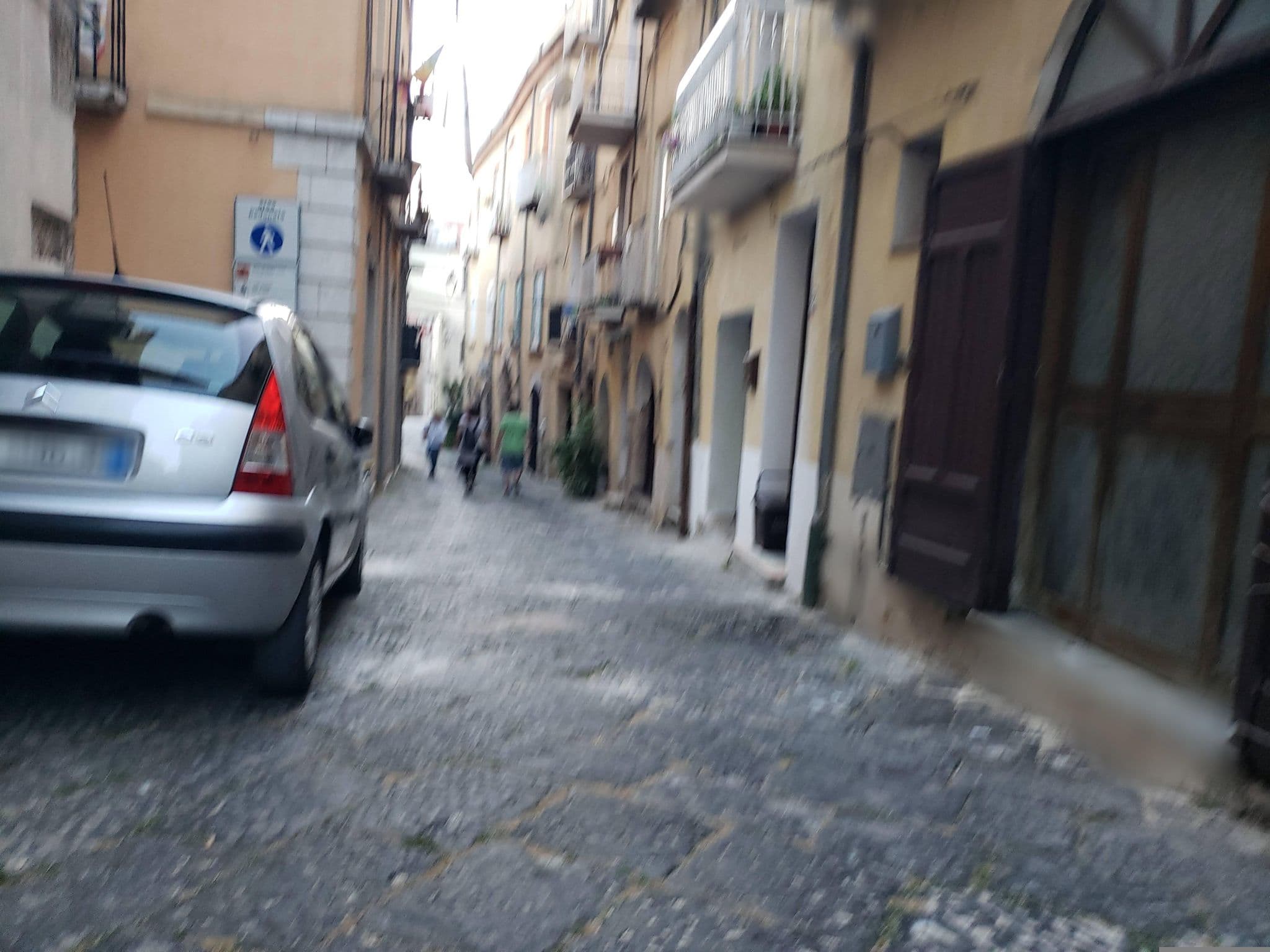 Street view near Palazzo Licinio, Venafro — © mapfool (CC BY-SA · Mapillary)