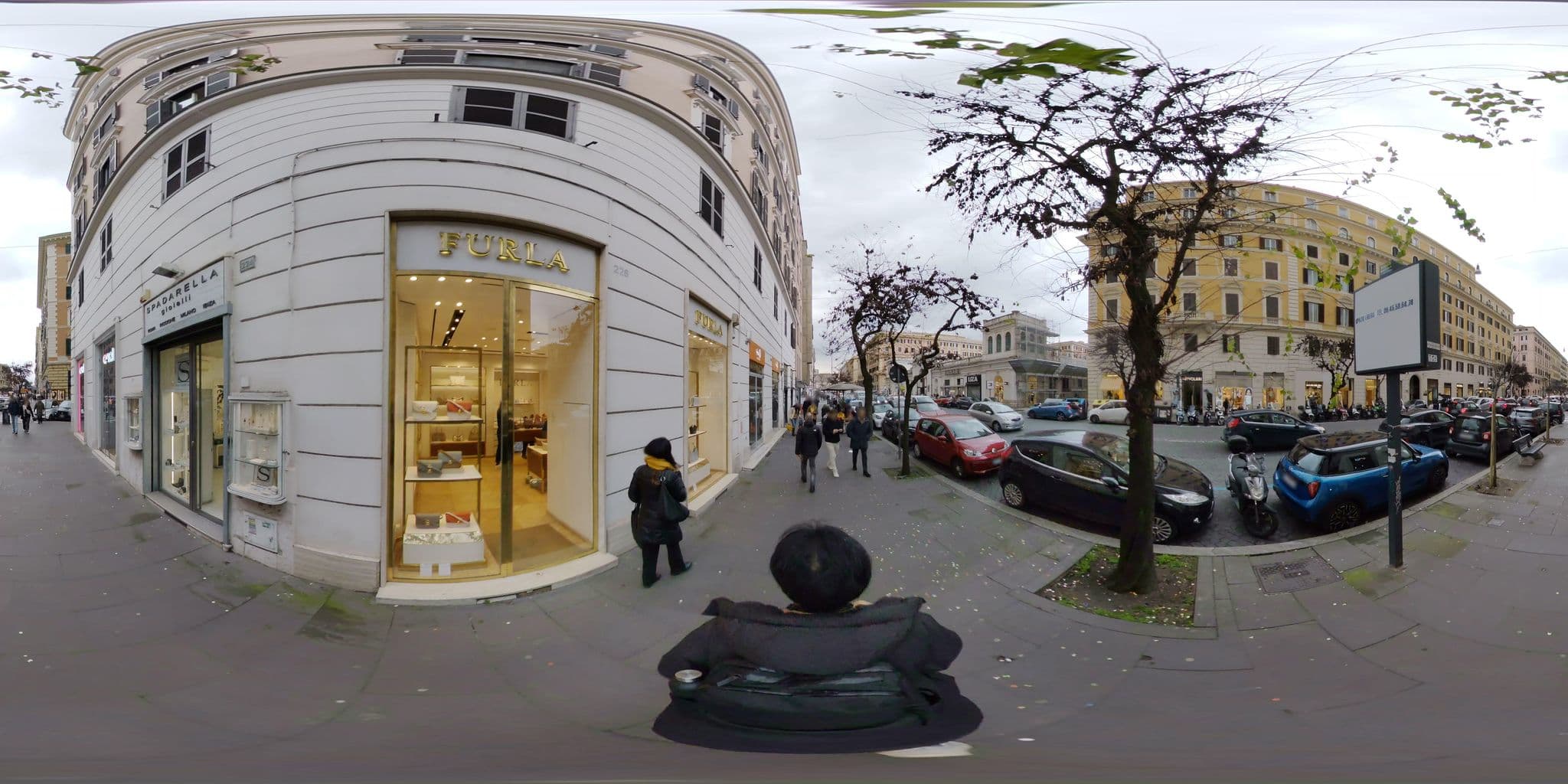 Street view near Cloud 9 Hotel - Roma, Prati — © akiyoshiii213 (CC BY-SA · Mapillary)