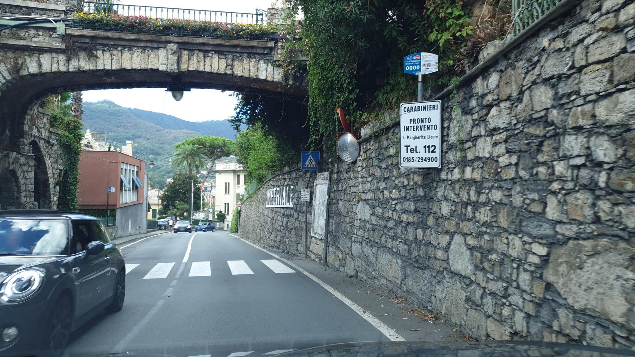 Street view near Imperiale Palace Hotel, Santa Margherita Ligure — © jopparn (CC BY-SA · Mapillary)